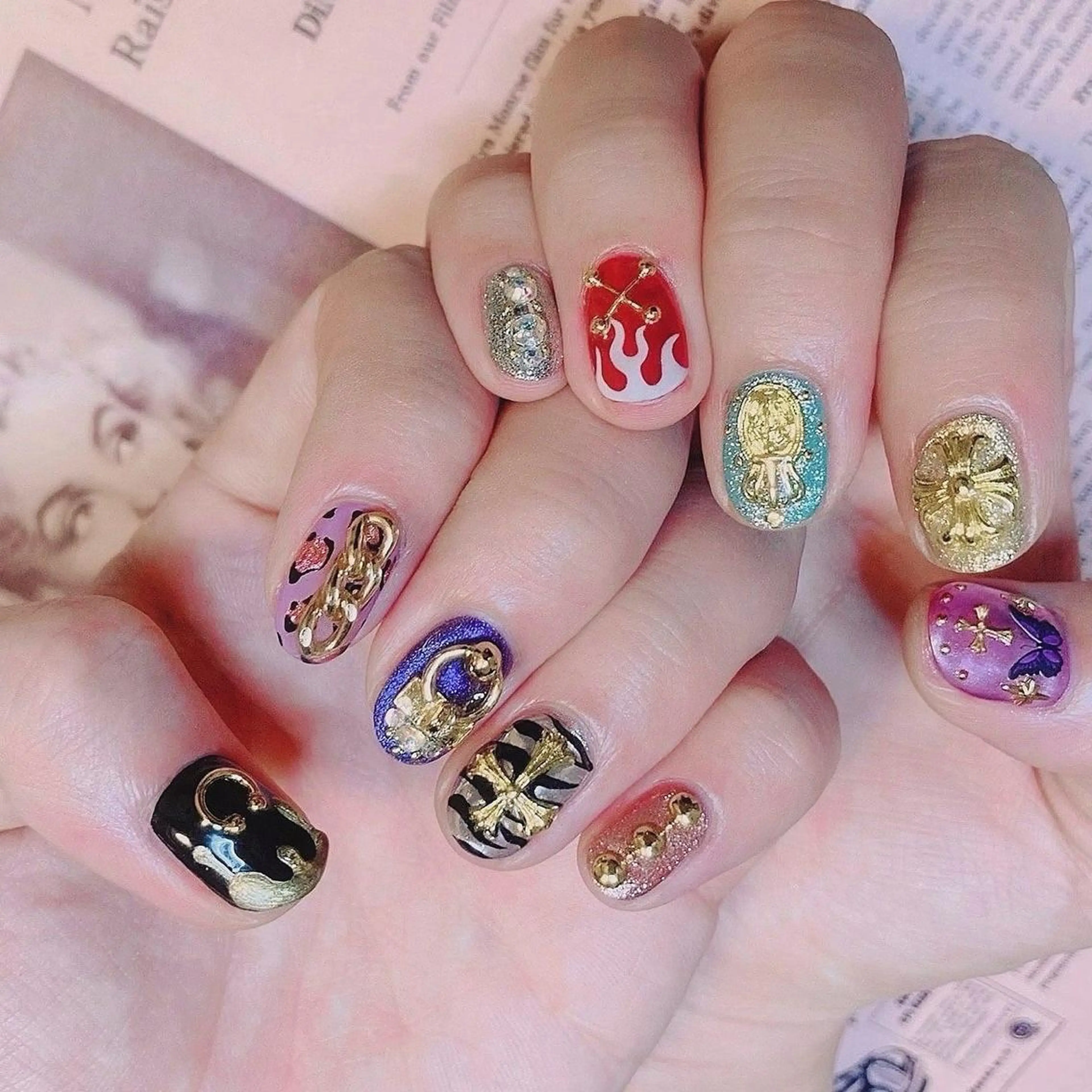 ネイル ハンドネイル NOI ROUGEのネイルデザイン