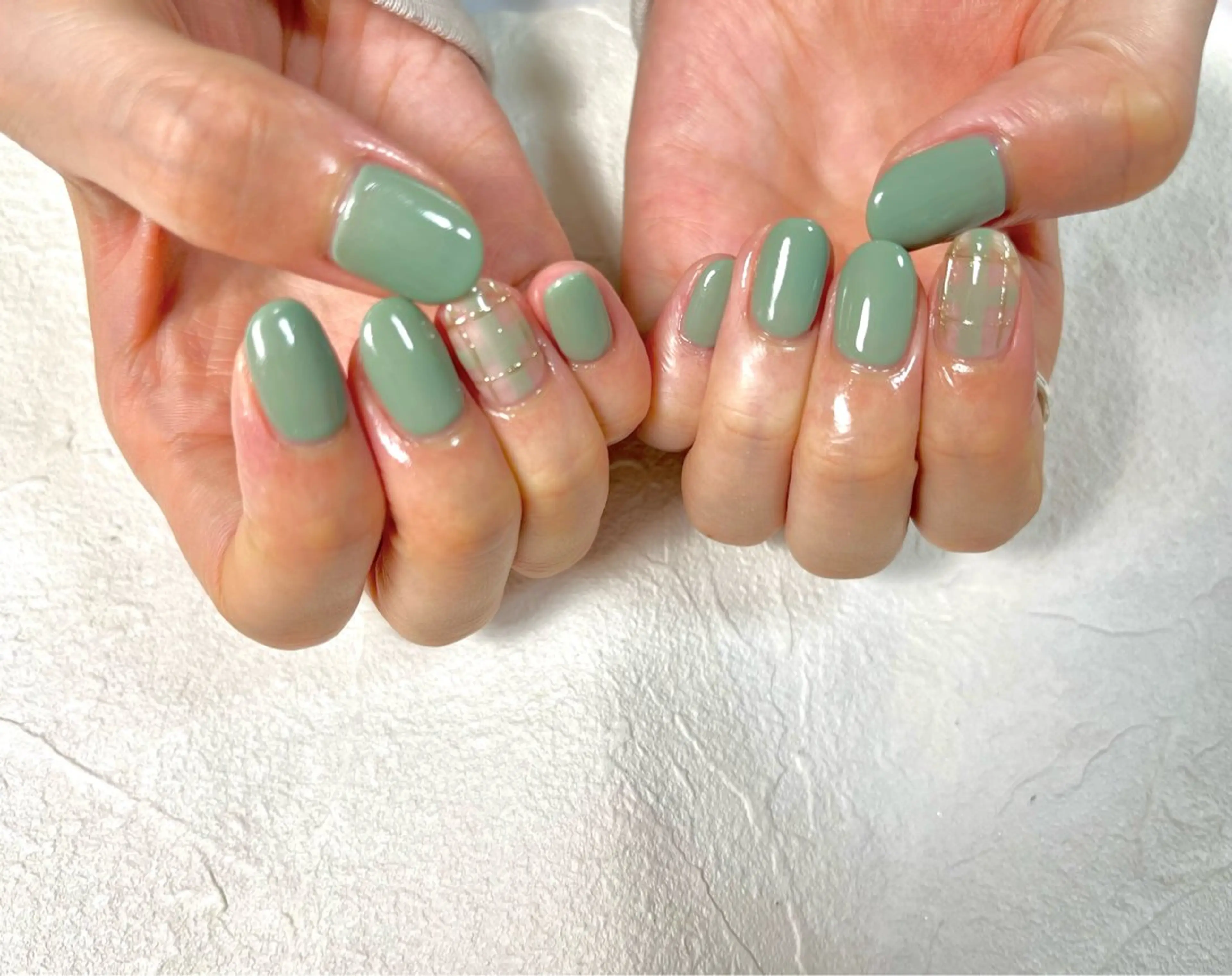 ネイル オーロラネイル フットネイル フレンチネイル ジェルネイル 韓国ネイル ハンドネイル kiki nail たまプラーザのネイルデザイン