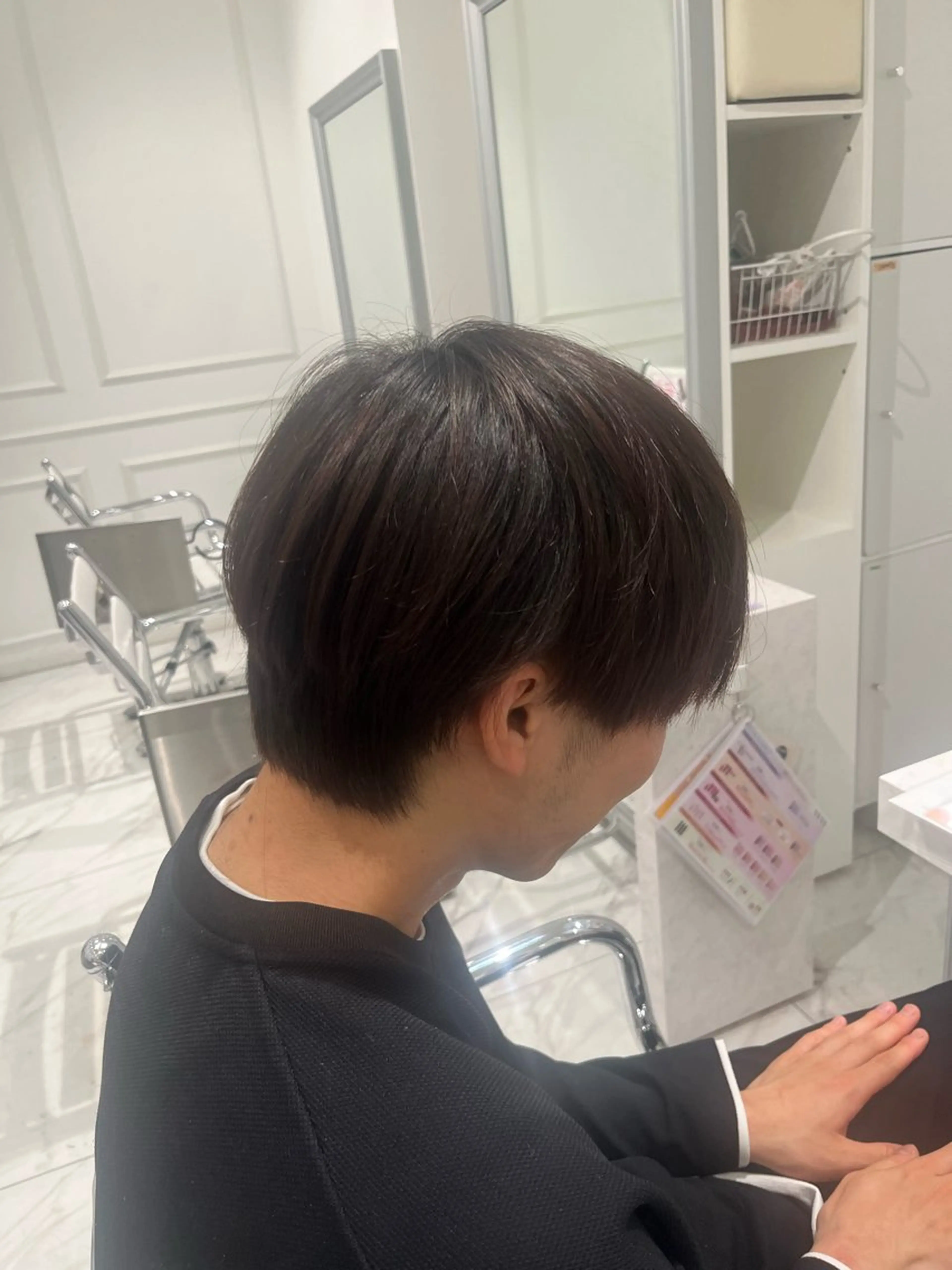 メンズ マッシュウルフ マッシュ メンズウルフカット ウルフカット 橋本 七海のヘアスタイル