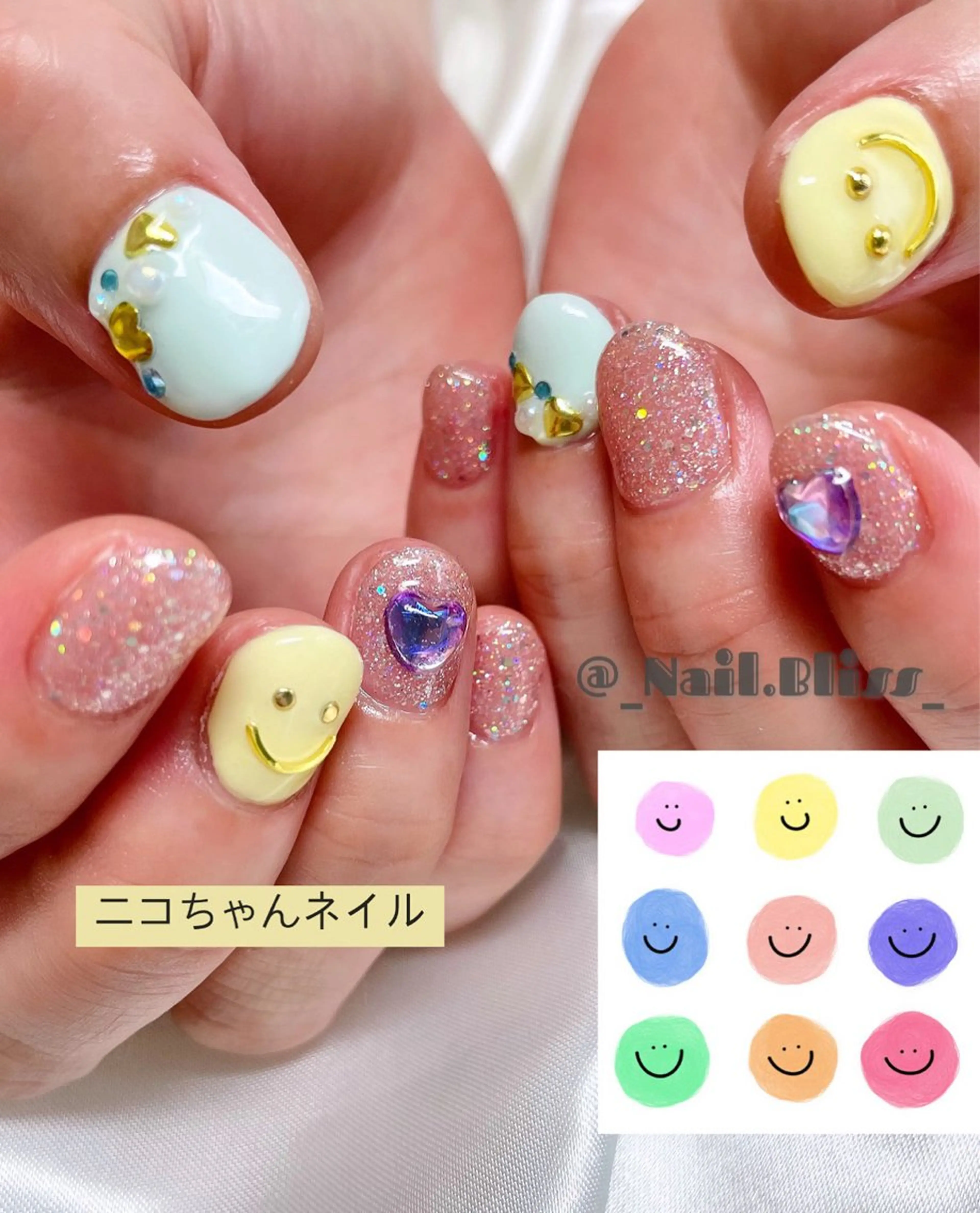 ネイル ハンドネイル NAIL BLISSのネイルデザイン