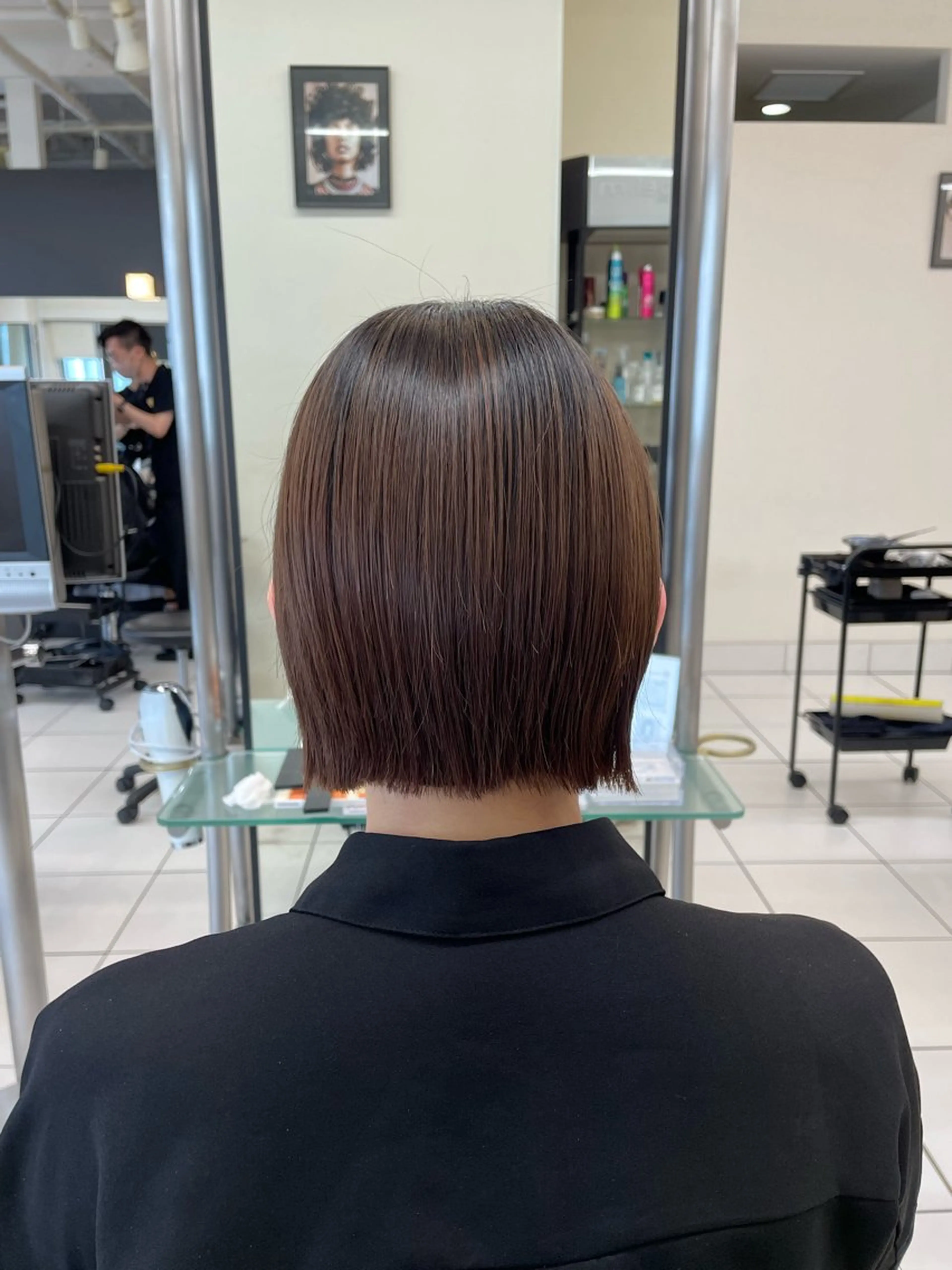 ショート 大山 真衣のヘアスタイル