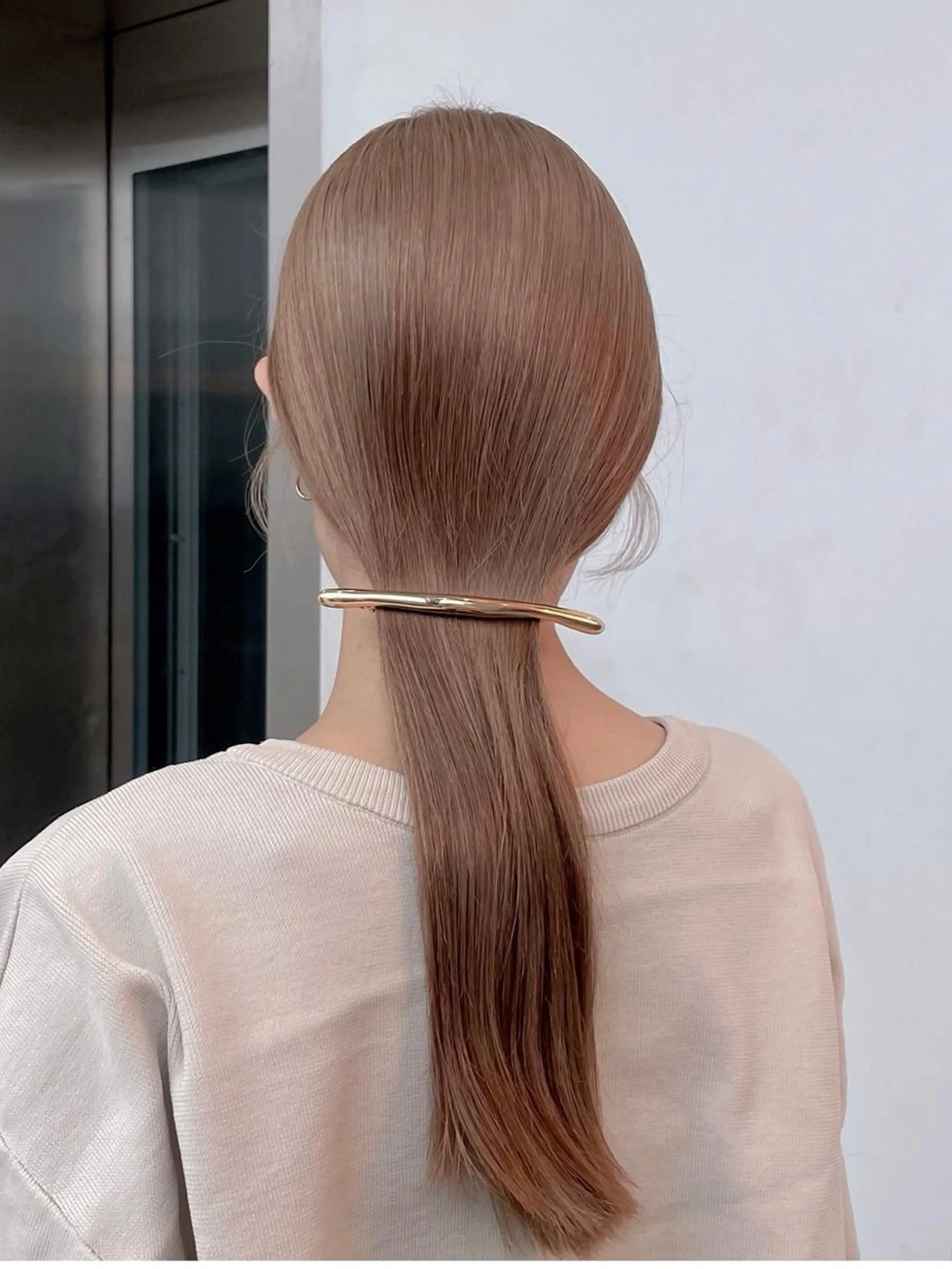 セミロング カラー カット ヘアカラー トリートメント レイヤー/ブリーチ ♥️【木坂 桃歌】のヘアスタイル