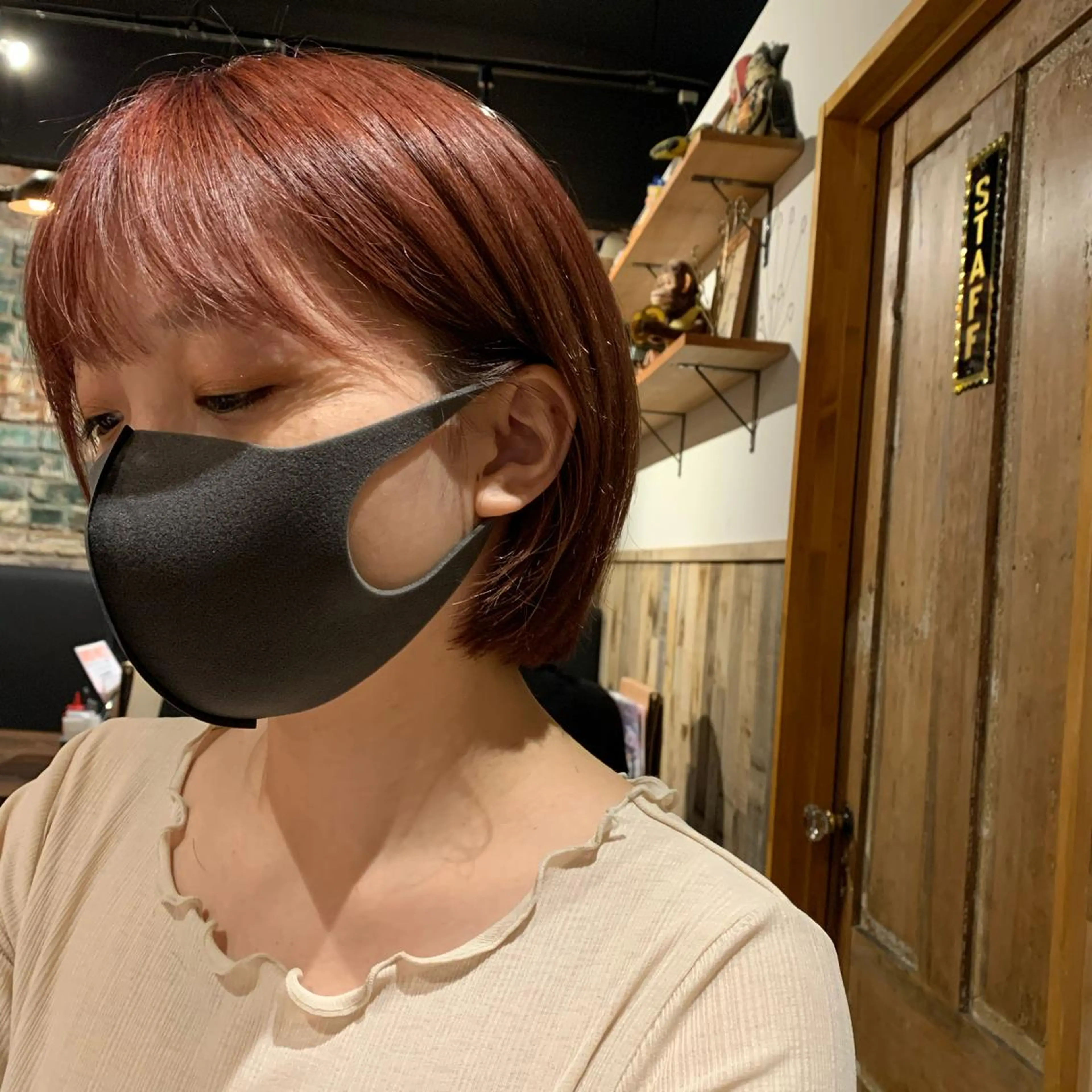 ショート ショートボブ ボブ ショートヘア 【韓国風くびれヘア】 joule小木曽輝のヘアスタイル