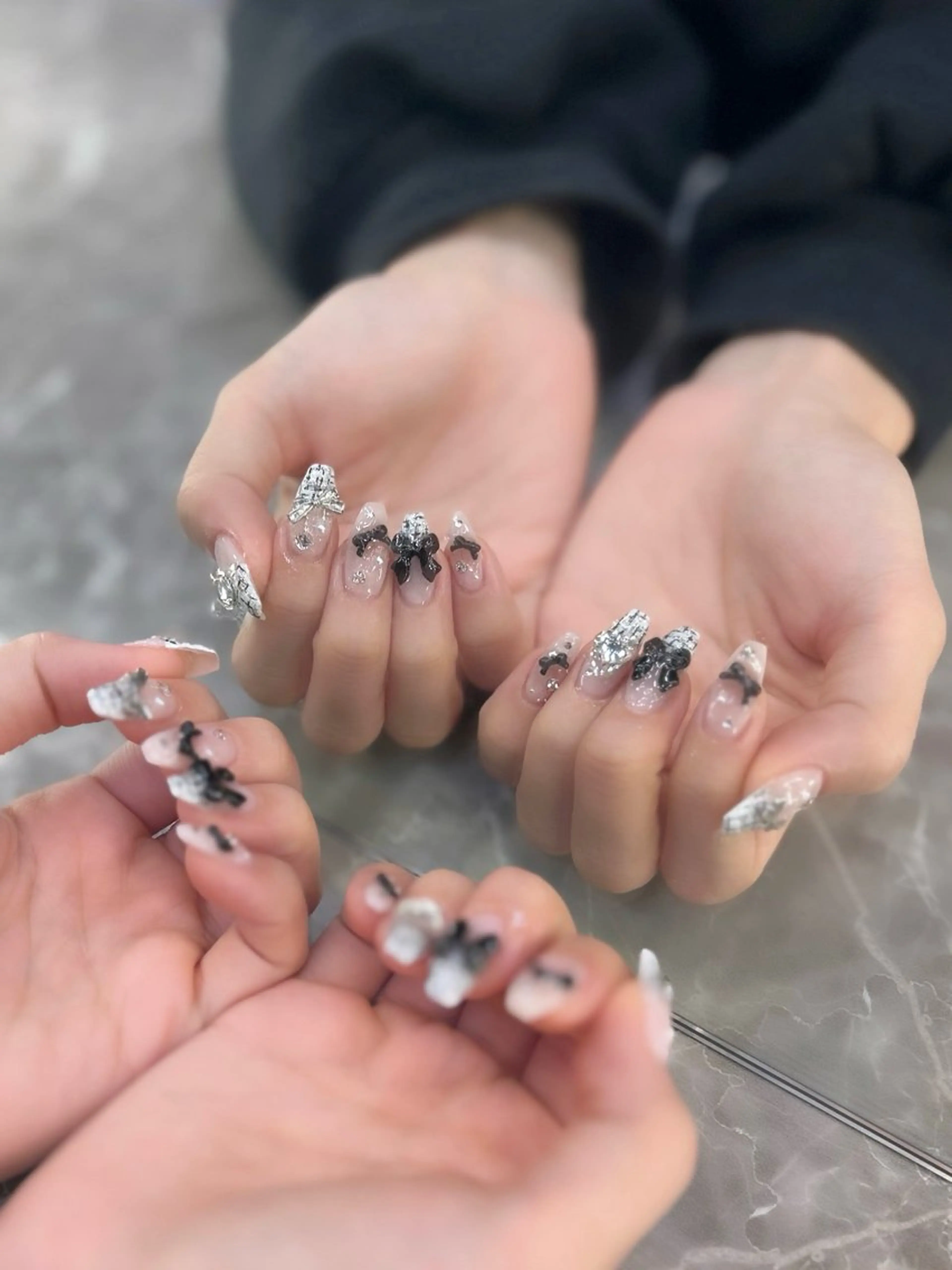 ネイル ハンドネイル 中村 穂乃果のネイルデザイン