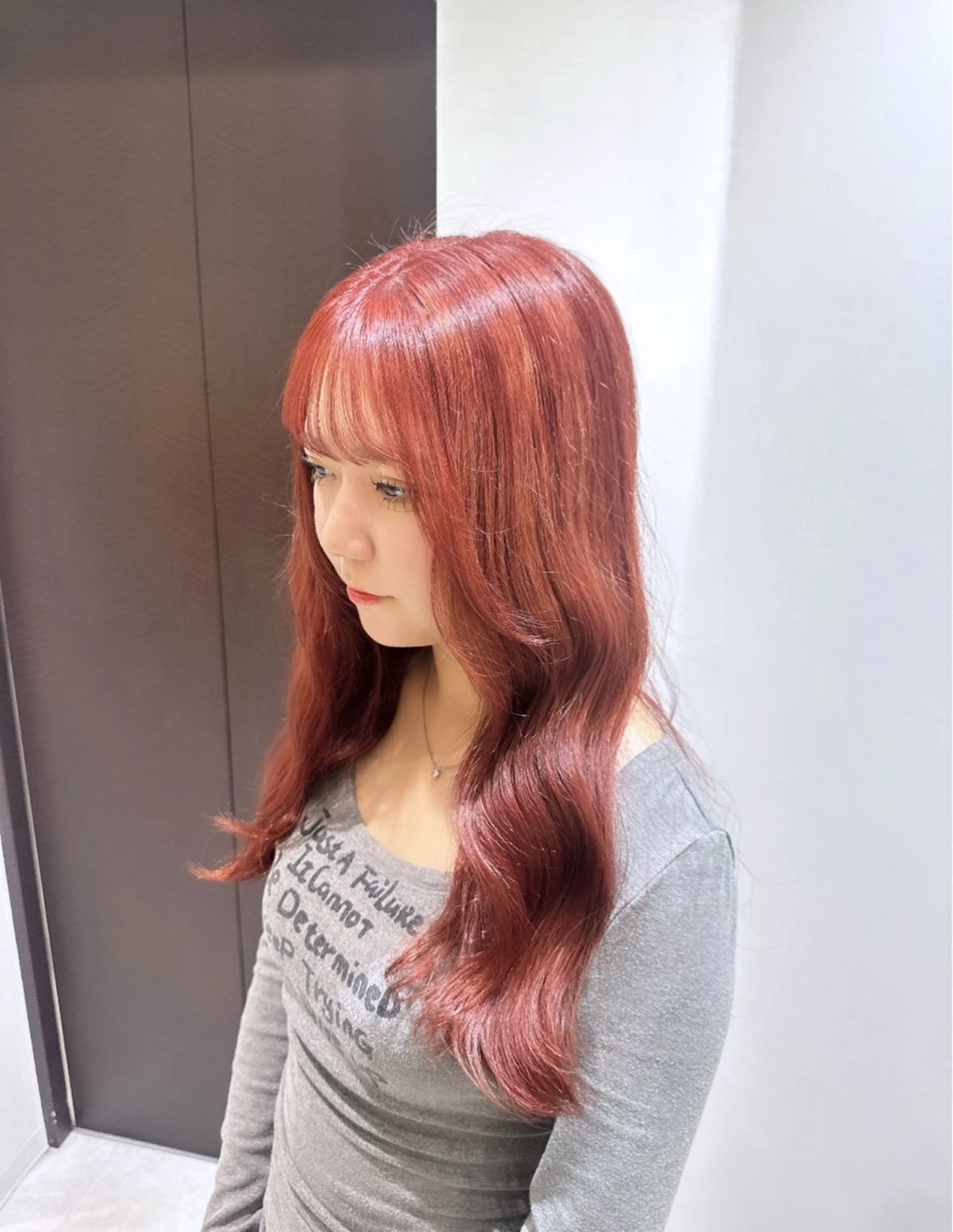 カラー 🇰🇷韓国風艶髪 /AZUSA🤍のヘアスタイル