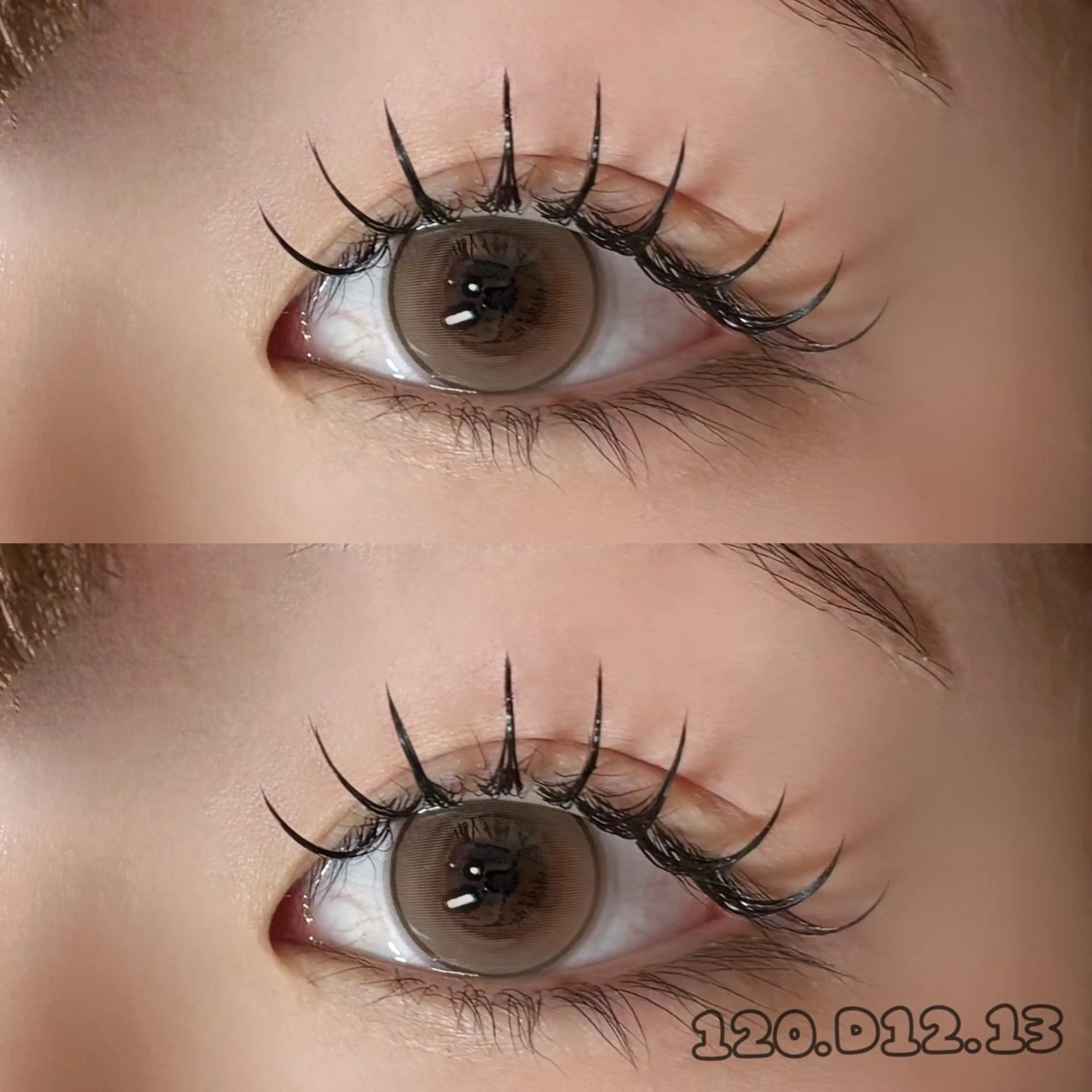 ミニモ学割フラットラッシュ(セーブルに変更🉑)100本の写真