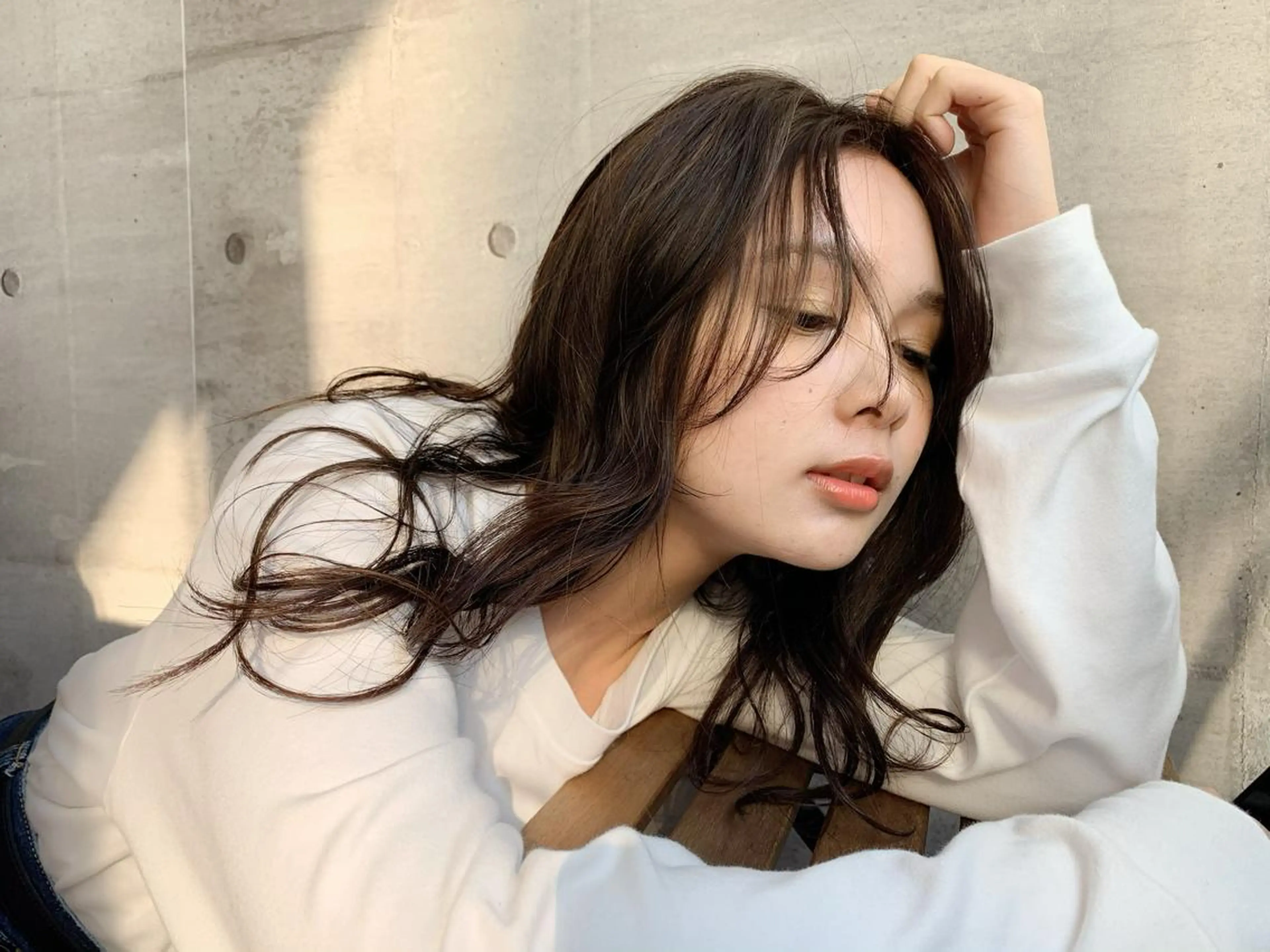 ❗️4月14、17、19日限定❗️ カット + 透明感カラー + トリートメント【 当日予約 】の写真