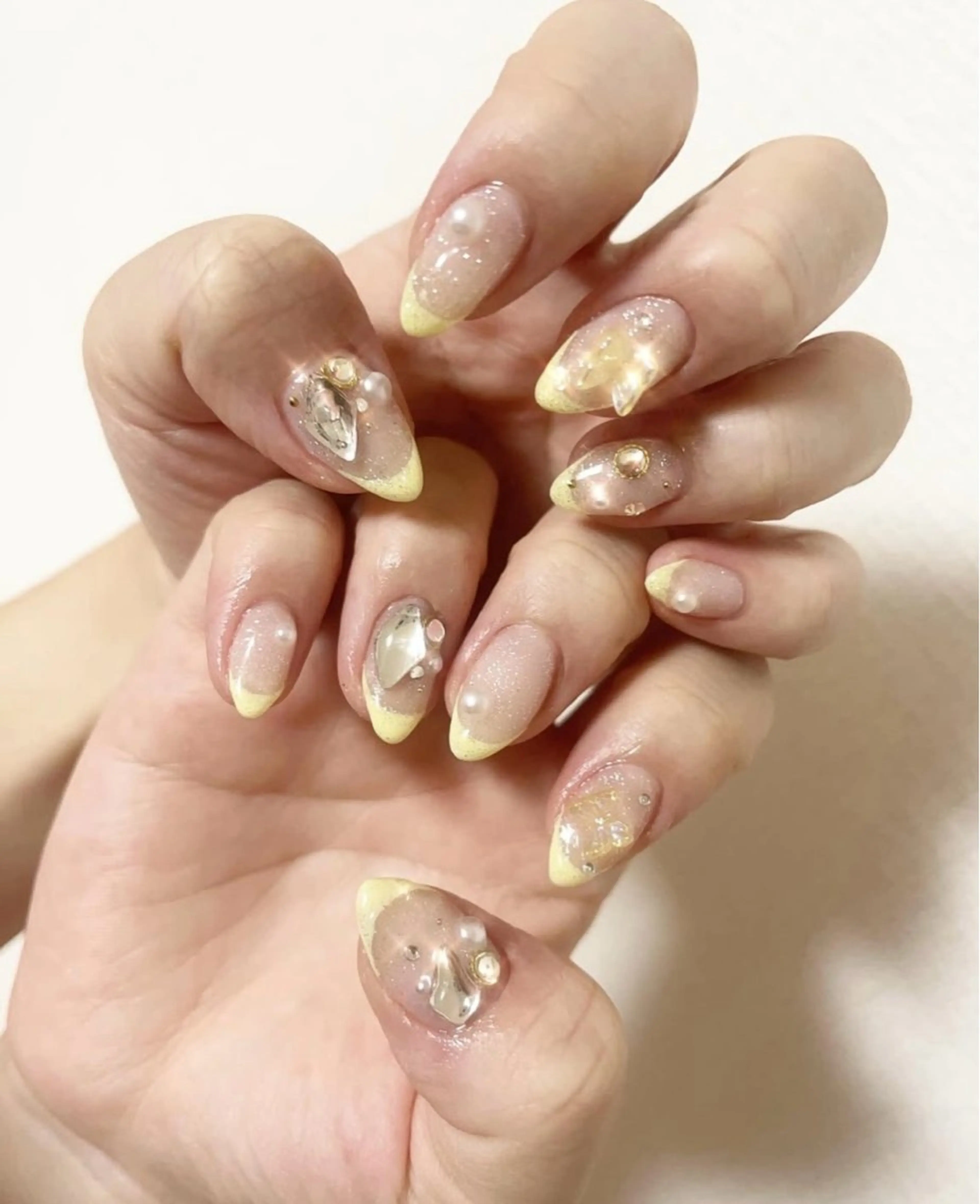 フレンチネイルの写真