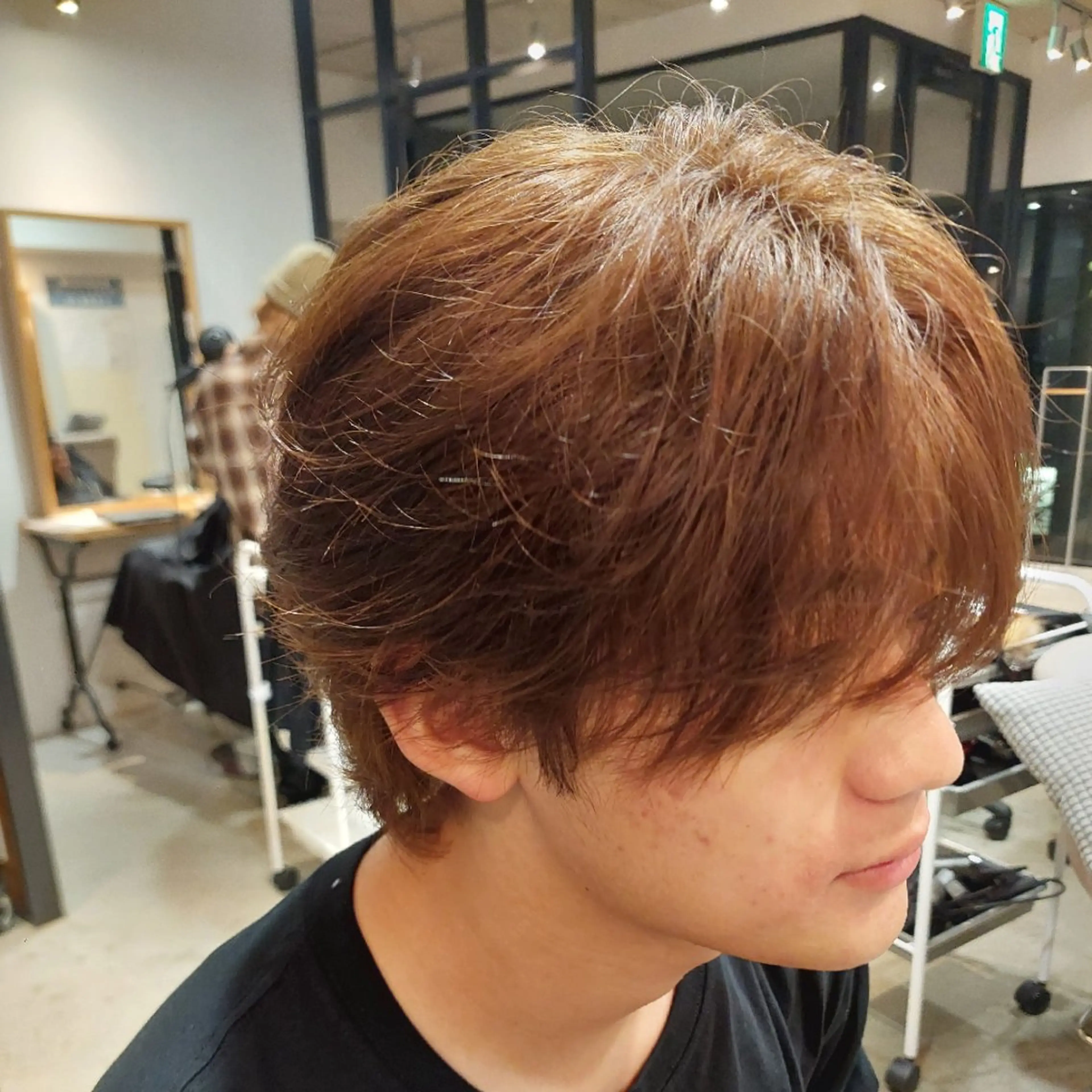 メンズ カラー ベージュカラー ヘアカラー 石井 一真のヘアスタイル