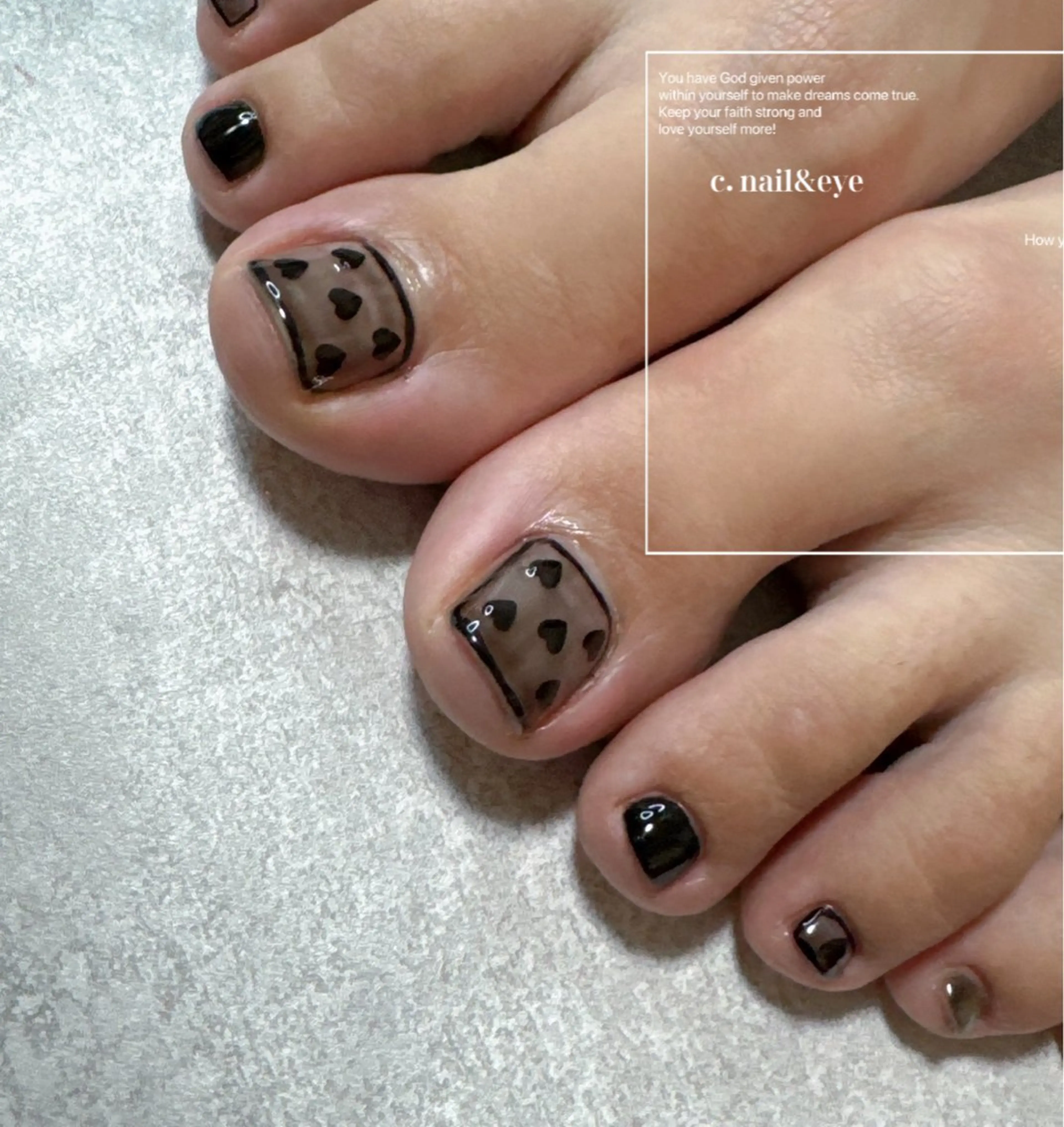ネイル フットネイル C.Nail &Eye筑紫駅のネイルデザイン