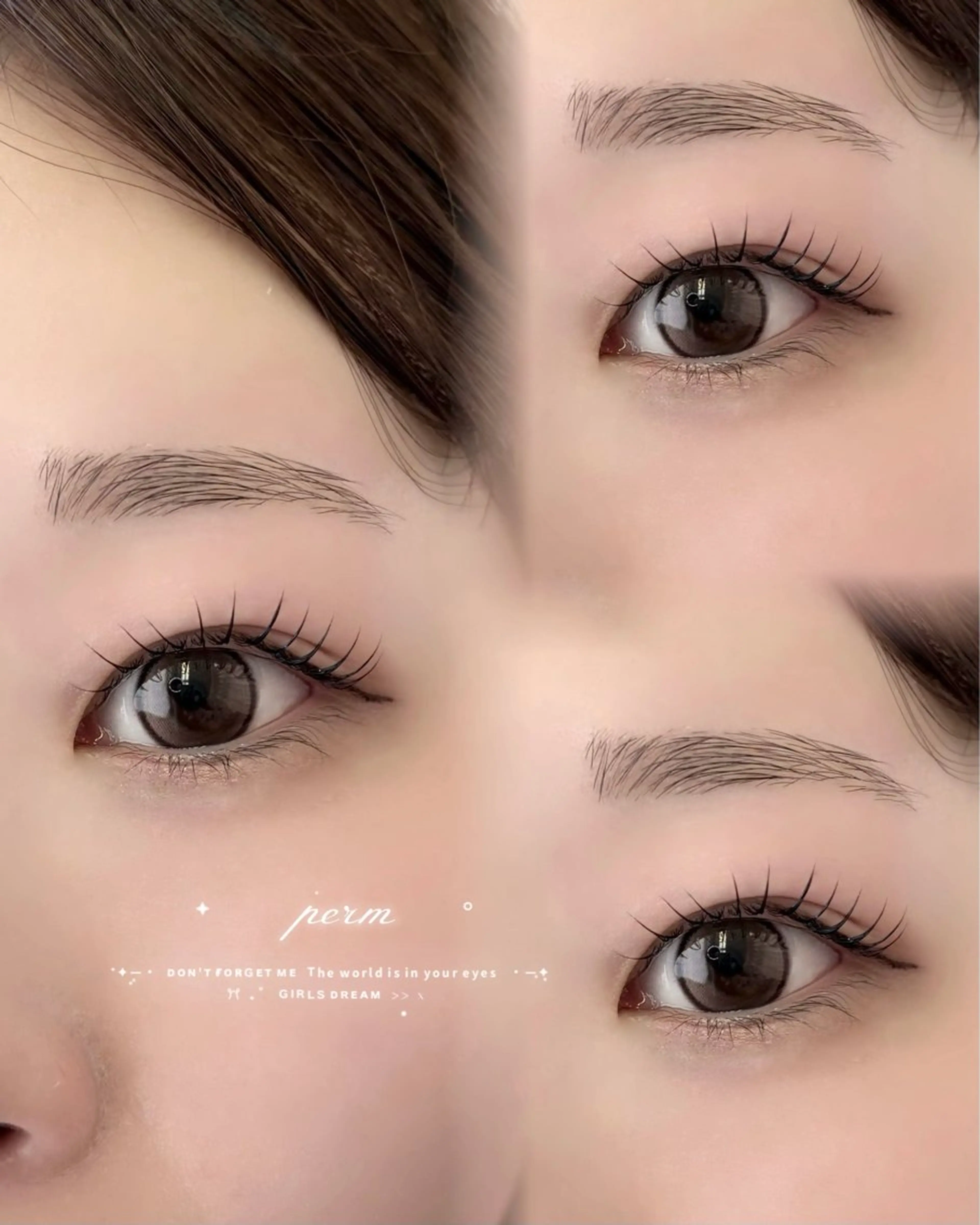 マツエク・マツパ マツパ RUNON 🎀 大阪福島 SeneLのマツエク・マツパデザイン