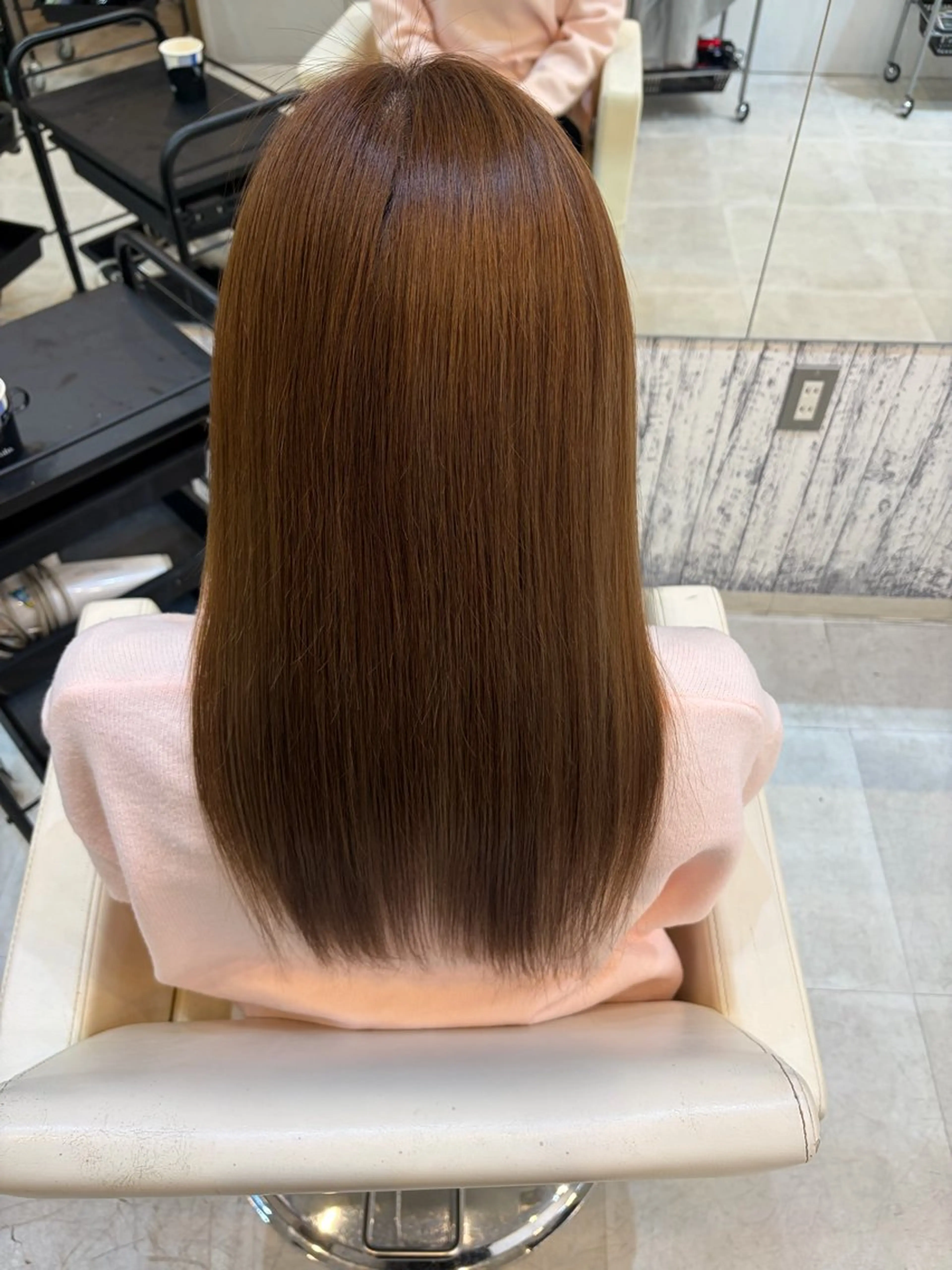 ロング カット ヘアカラー りゅうせい ／モデル募集中のヘアスタイル