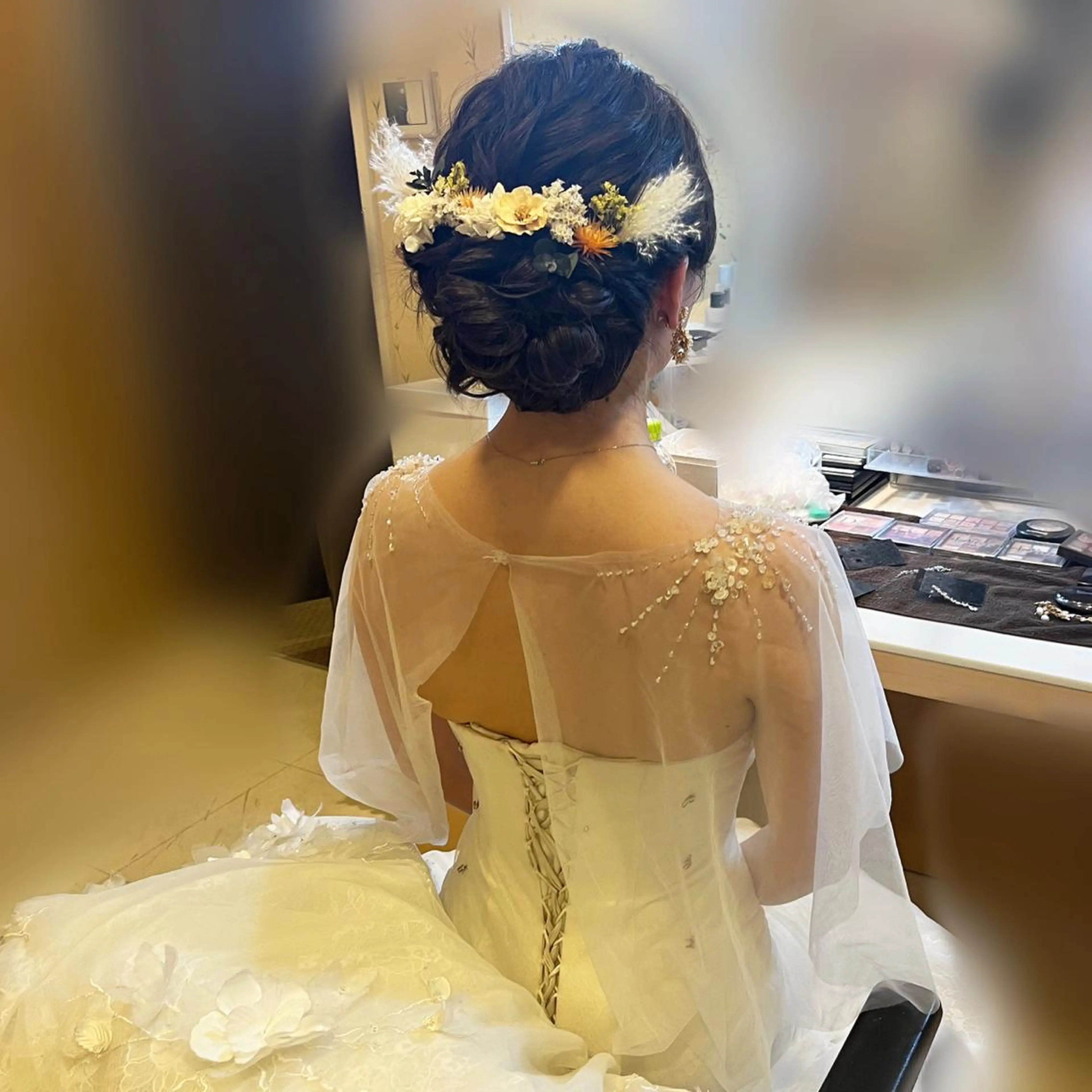 ロング ヘアアレンジ hanaCoco ハナココのヘアスタイル