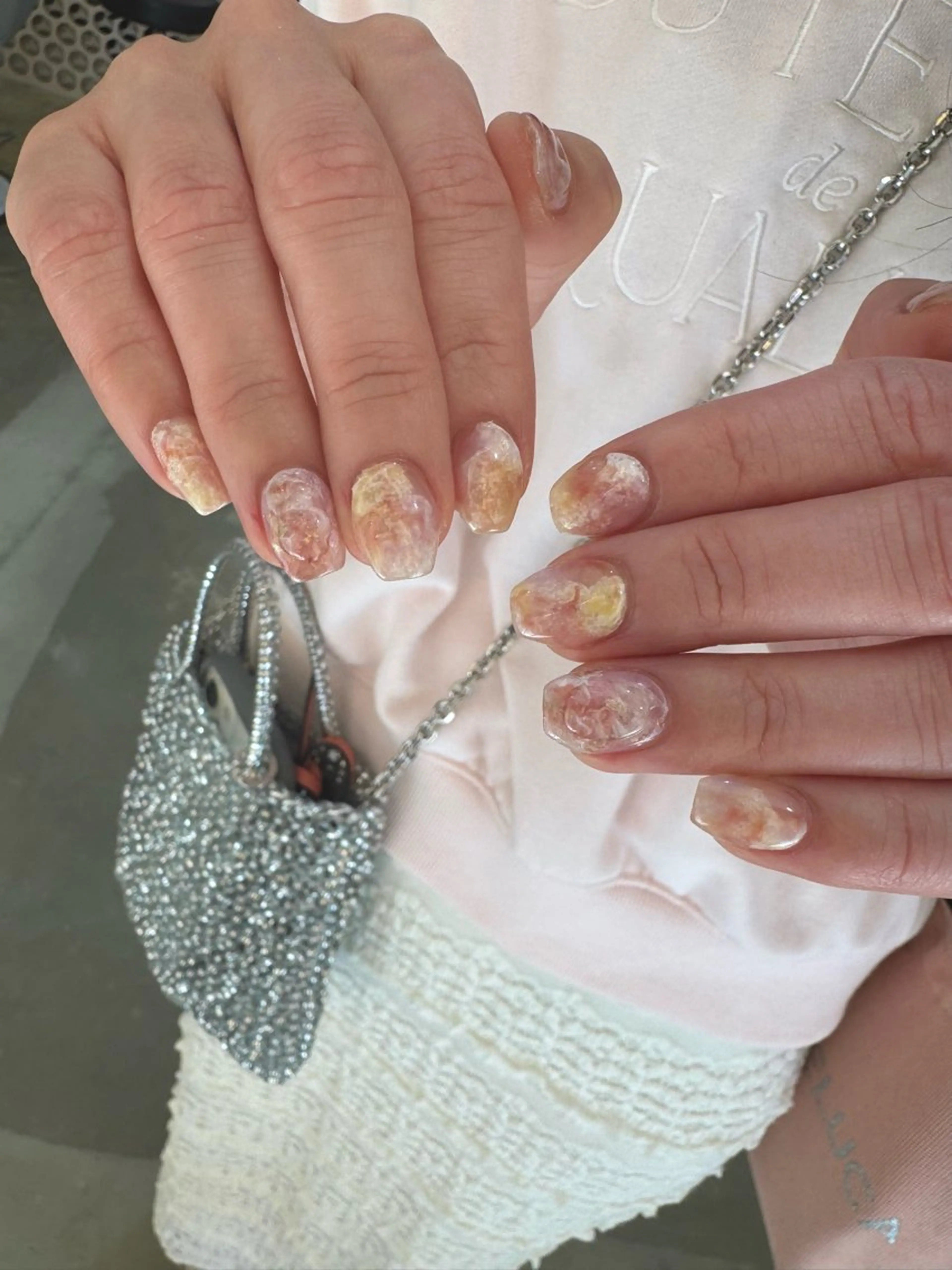 ネイル ニュアンスネイル ハンドネイル ハンドケア nuu栄 ユキ / 大人ニュアンスのネイルデザイン