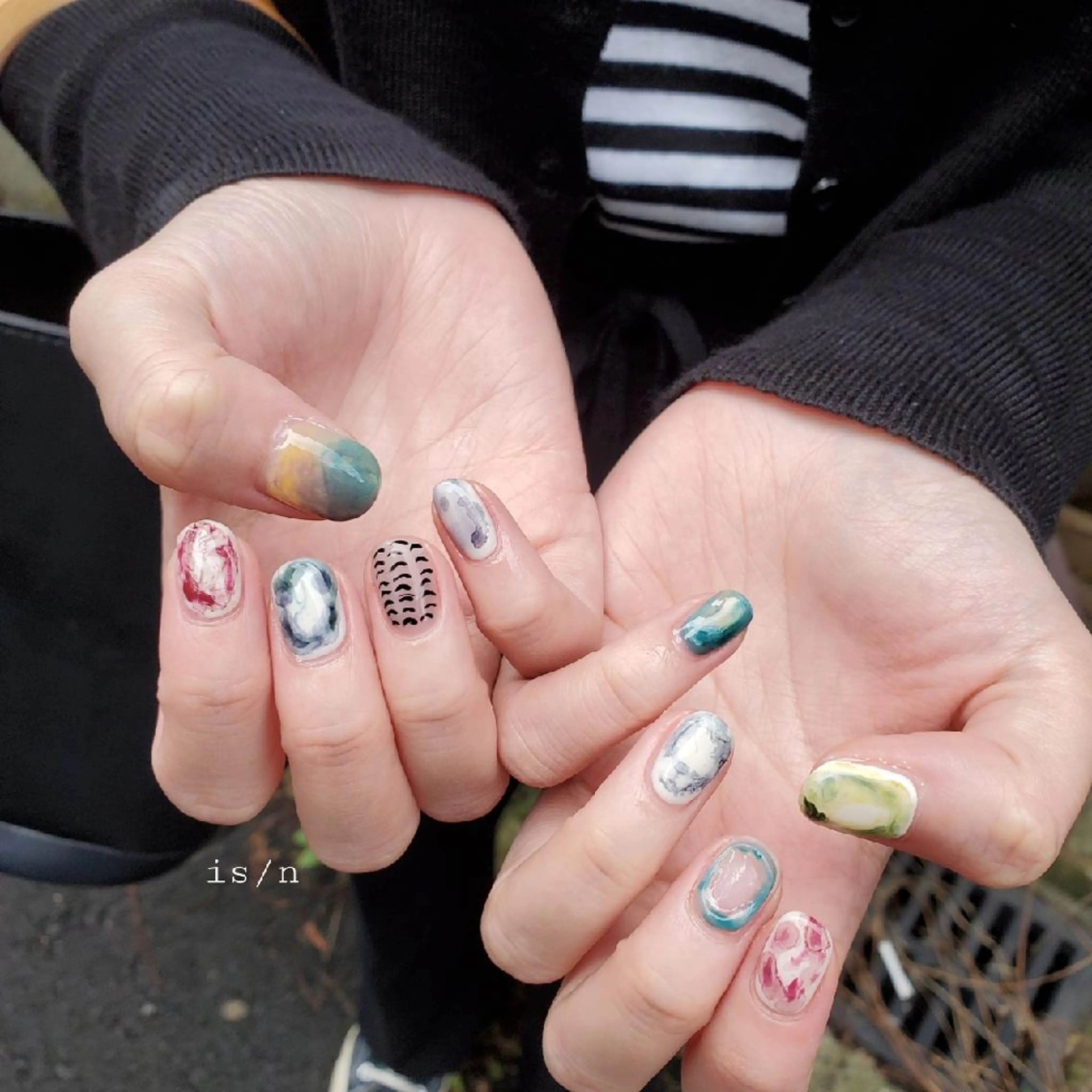 ネイル ハンドネイル 店長 佐藤のネイルデザイン