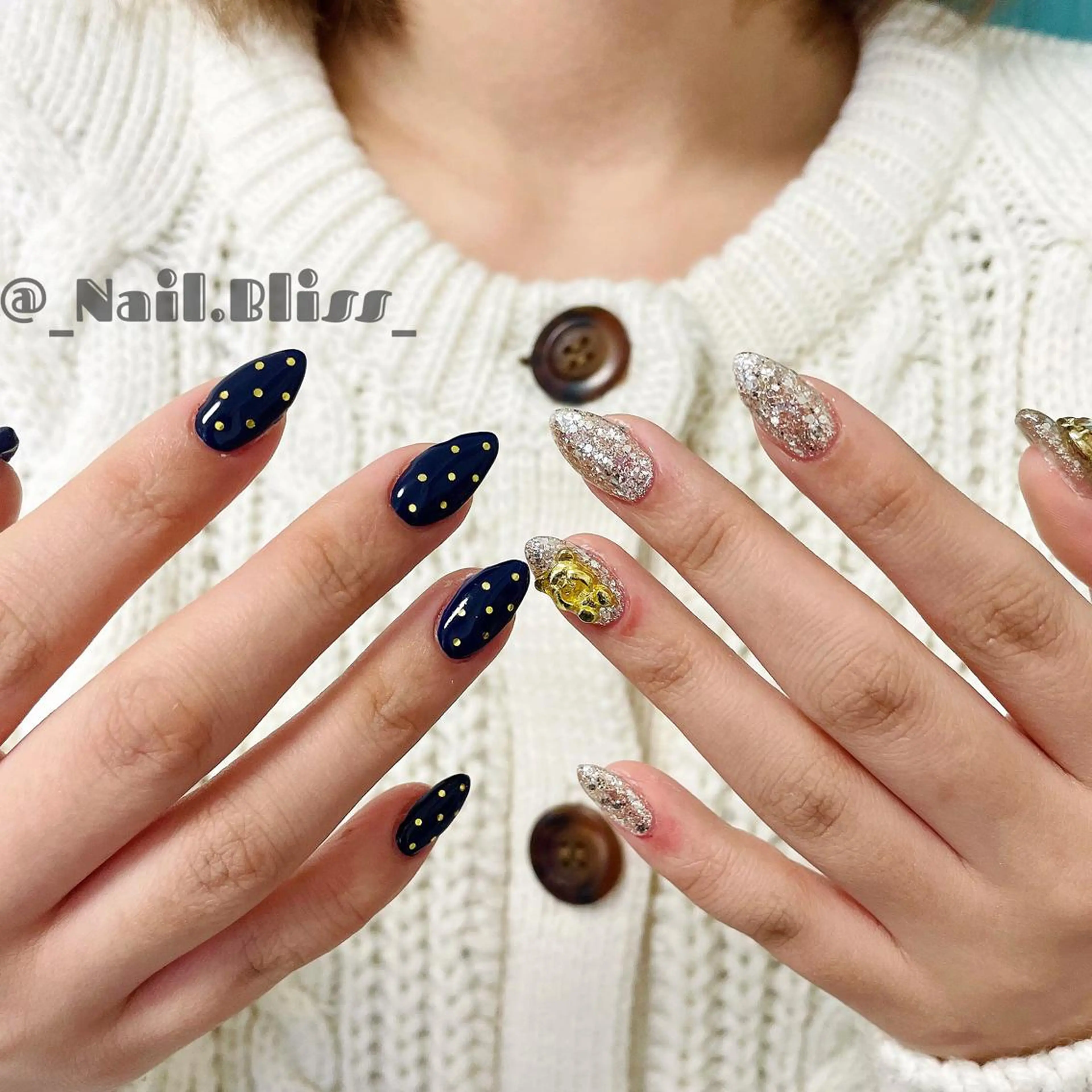 ネイル ドット ハンドネイル NAIL BLISSのネイルデザイン