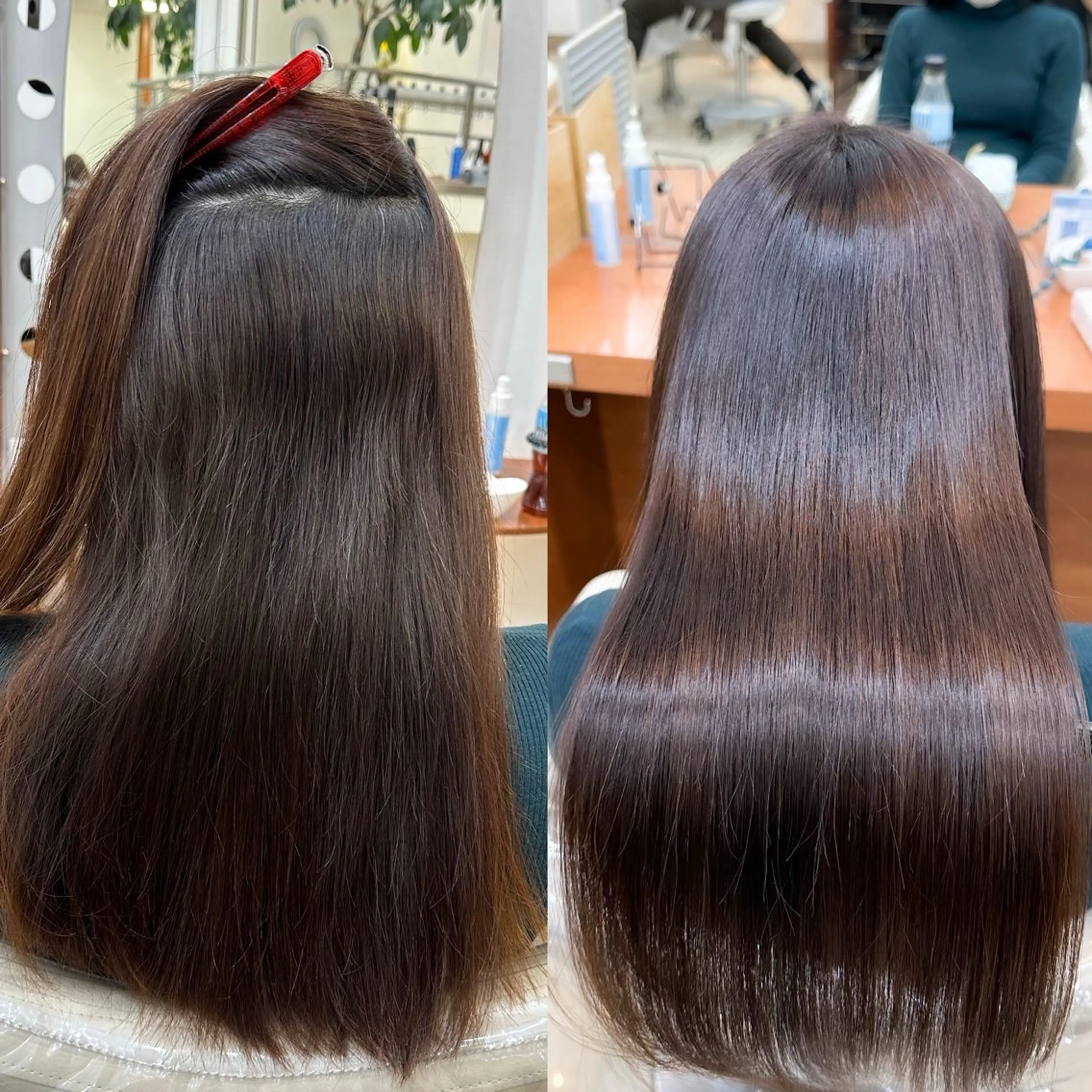 ✨髪質改善縮毛矯正+トリートメント✨の写真