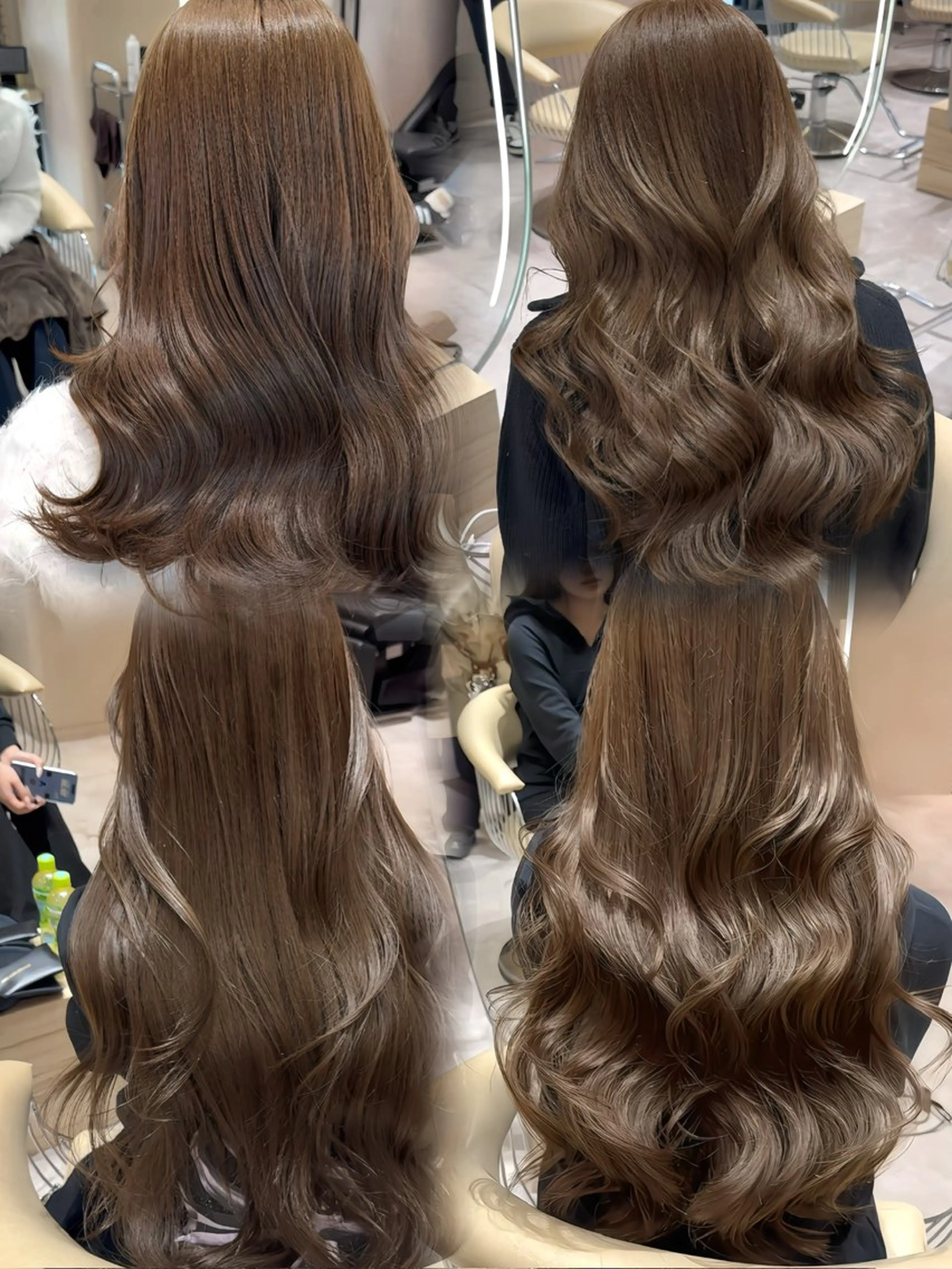 トレンドカット💇‍♀️ + ブリーチなしWカラー💟 +髪質改善トリートメント🫧の写真