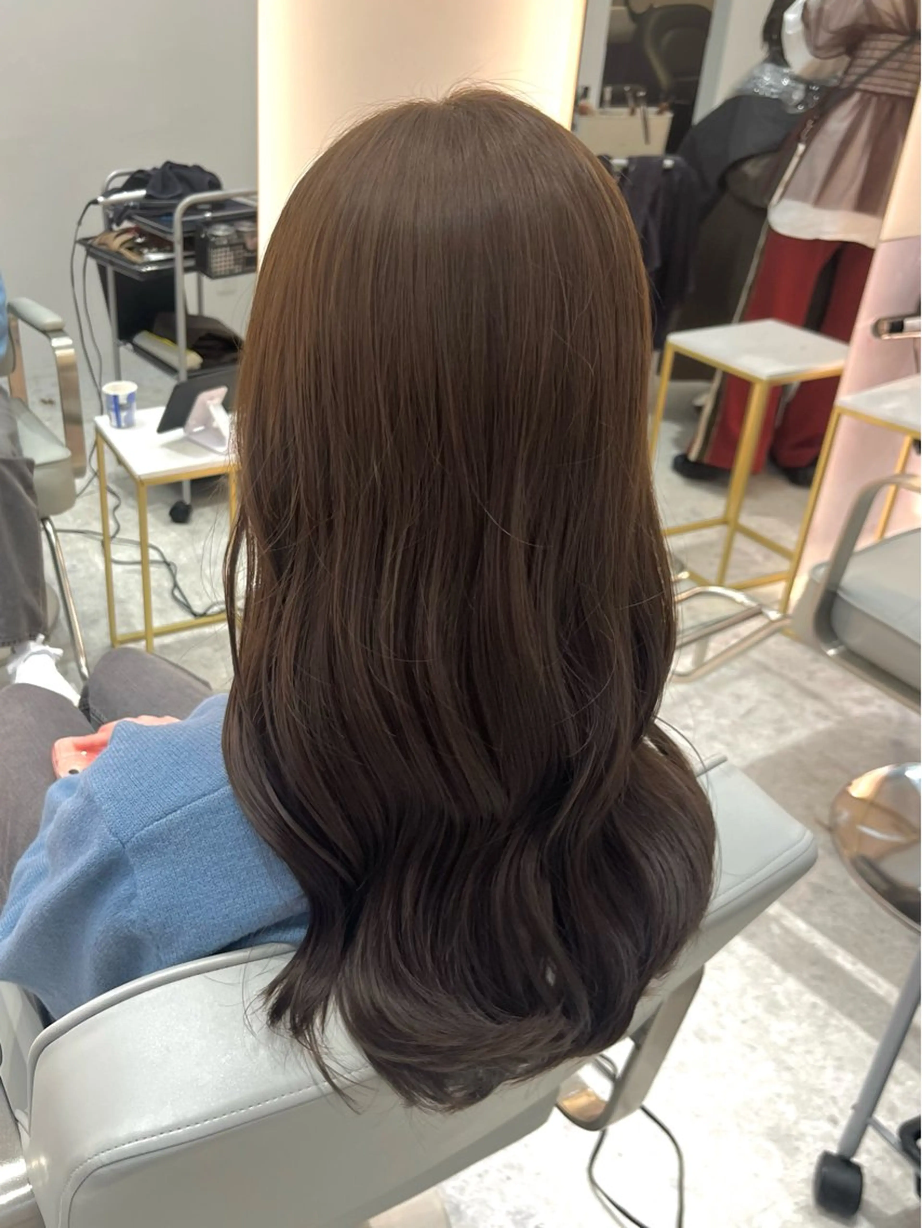 ロング ヘアカラー トリートメント *Zina S * Natsukiのヘアスタイル