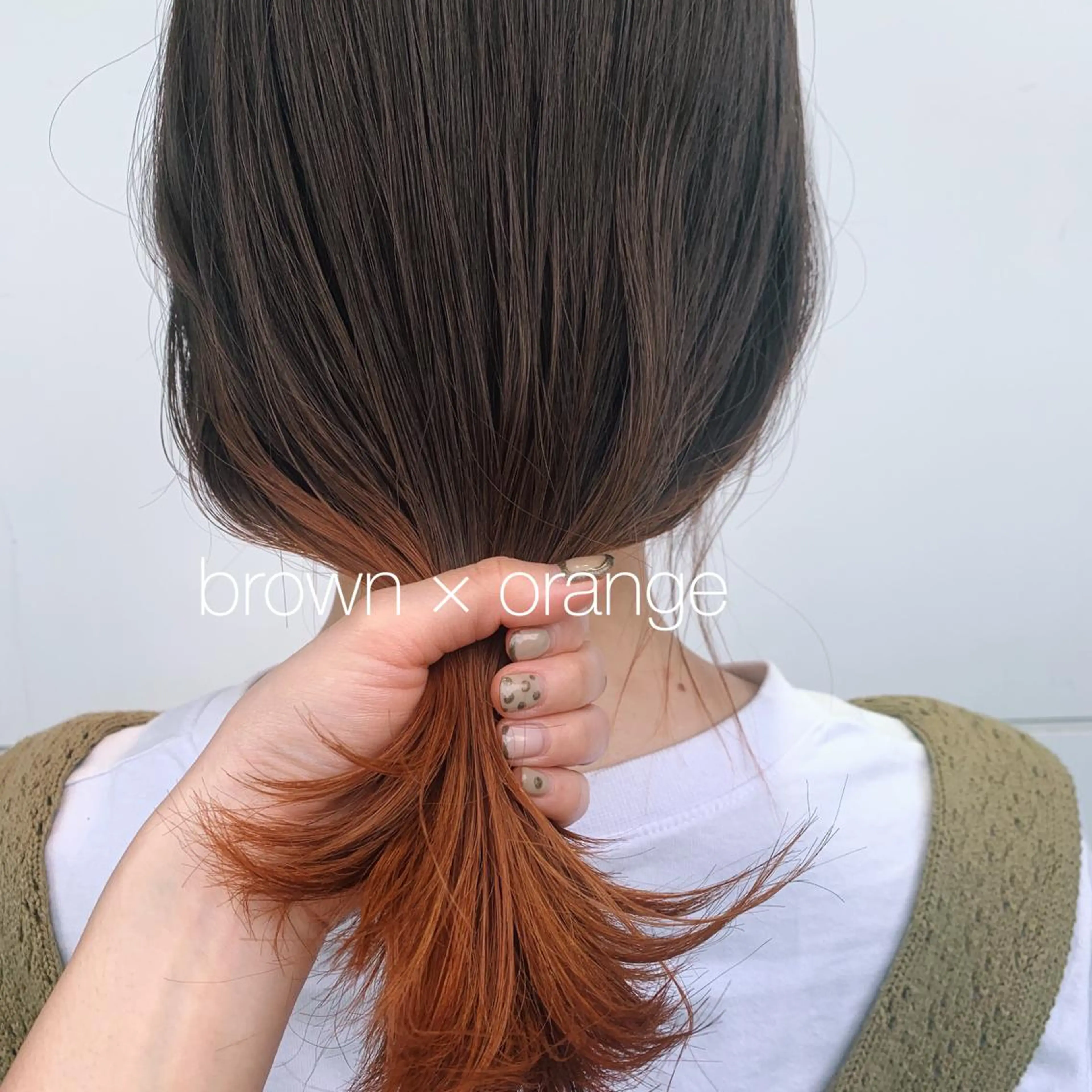 セミロング カラー RINA🧤 デザインとボブのヘアスタイル