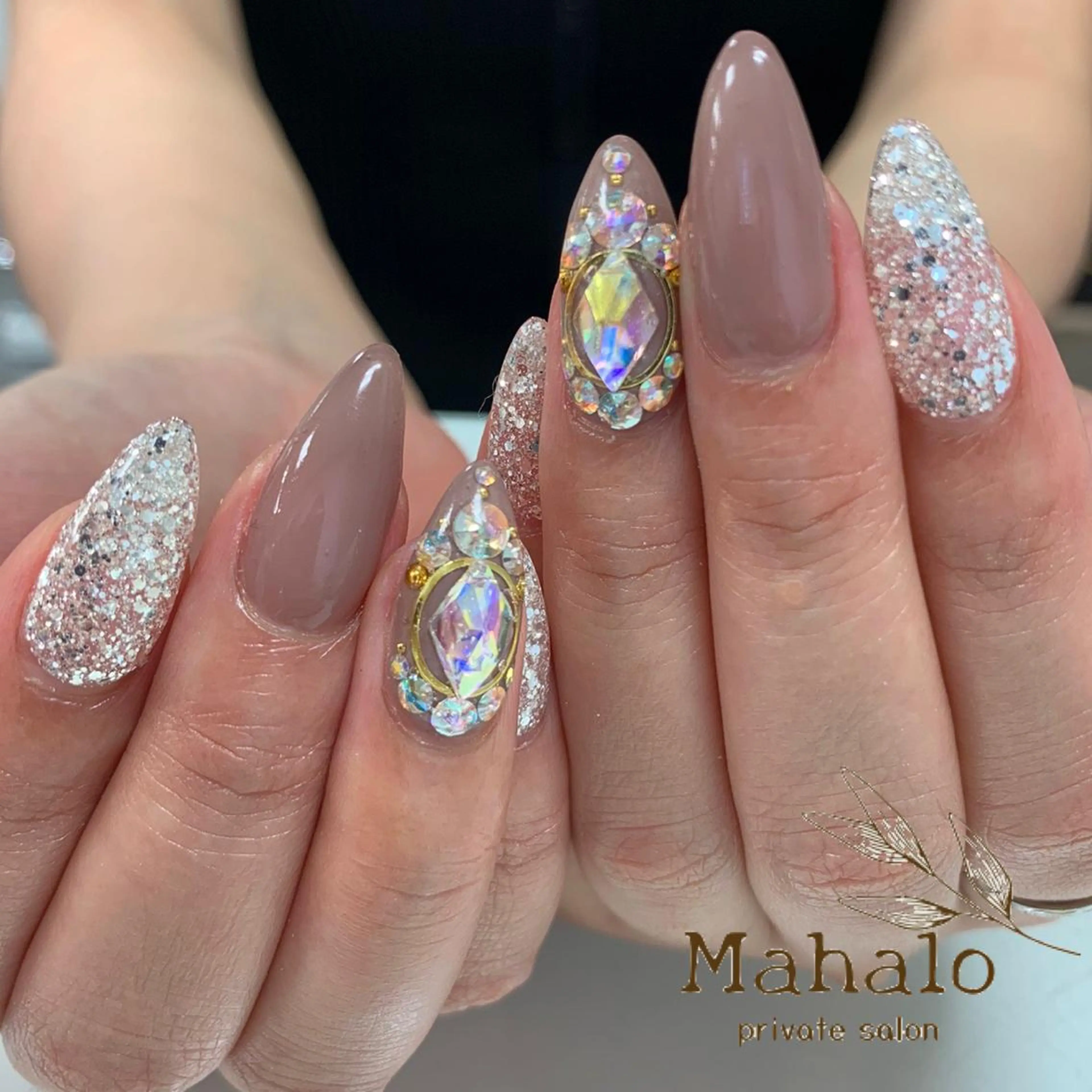 💎オフ込み　シンプル長さだし💎（ワンカラー、1色グラデーション、可愛い無料パーツ付き！！）の写真