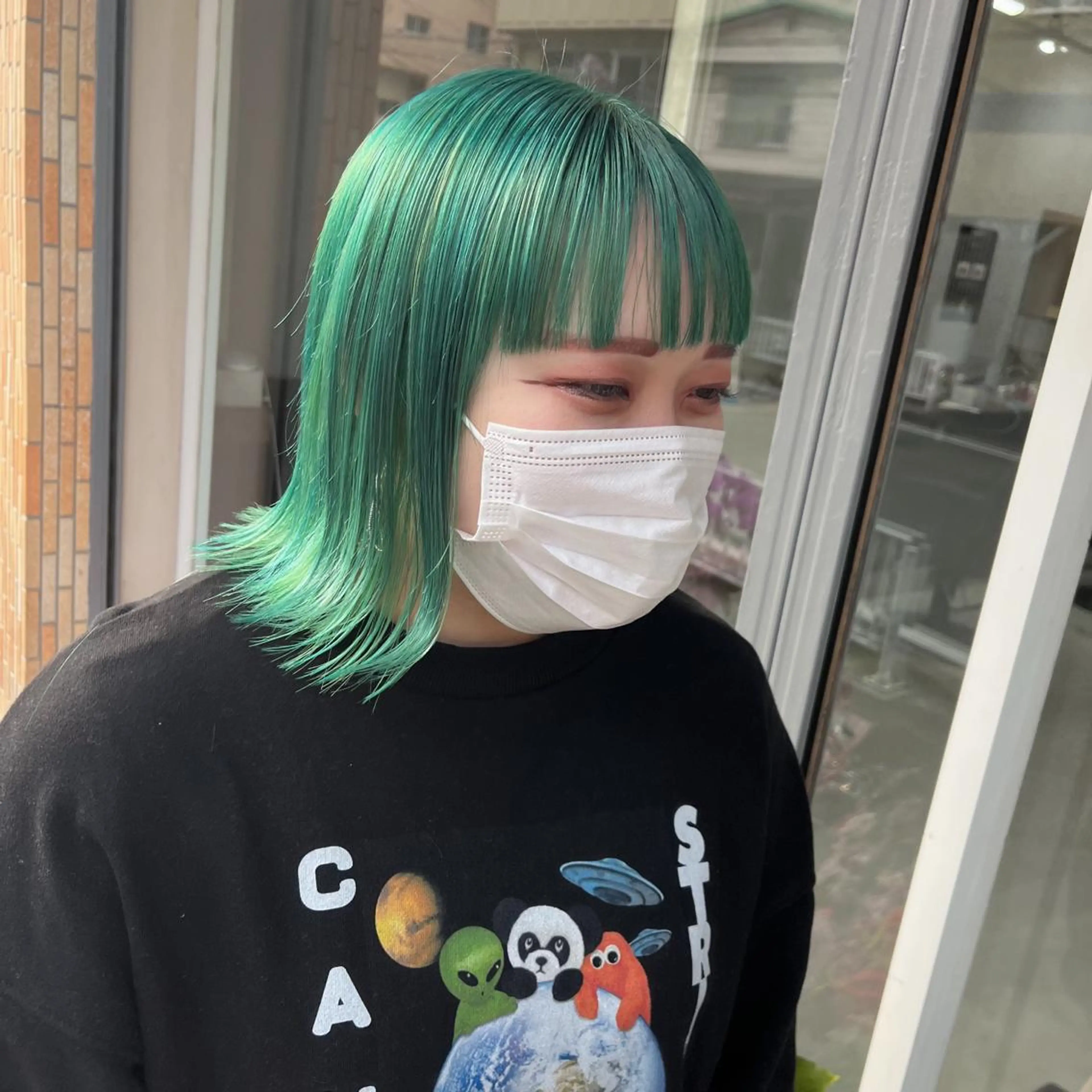 カラー ブリーチ 小林 京介のヘアスタイル