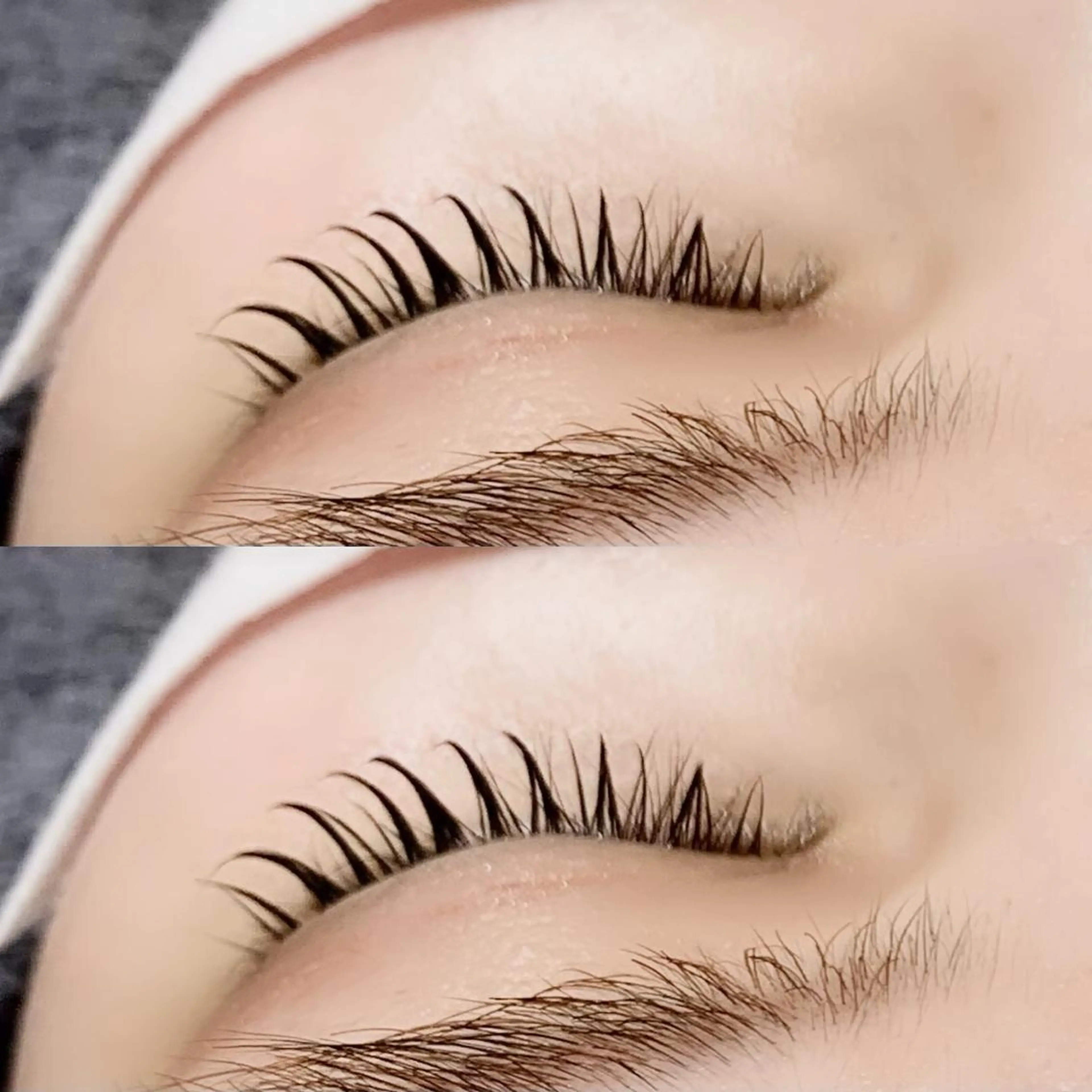 マツエク・マツパ 束感まつ毛 カラーマツエク フラットラッシュ パリジェンヌラッシュリフト まつげパーマ 猪熊 栞のマツエク・マツパデザイン