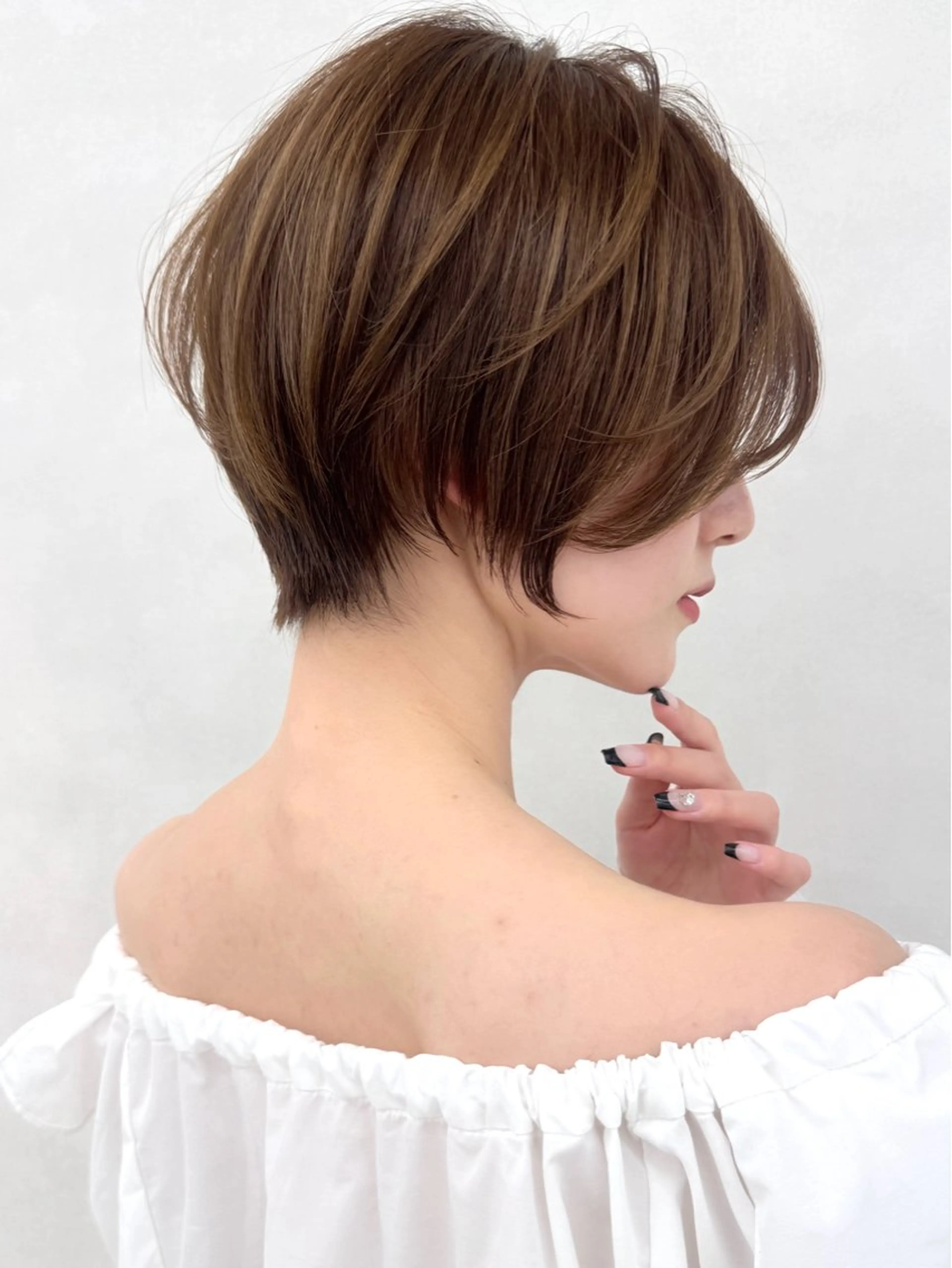 ショート 三鷹で1番ショート ボブをカットする新谷のヘアスタイル