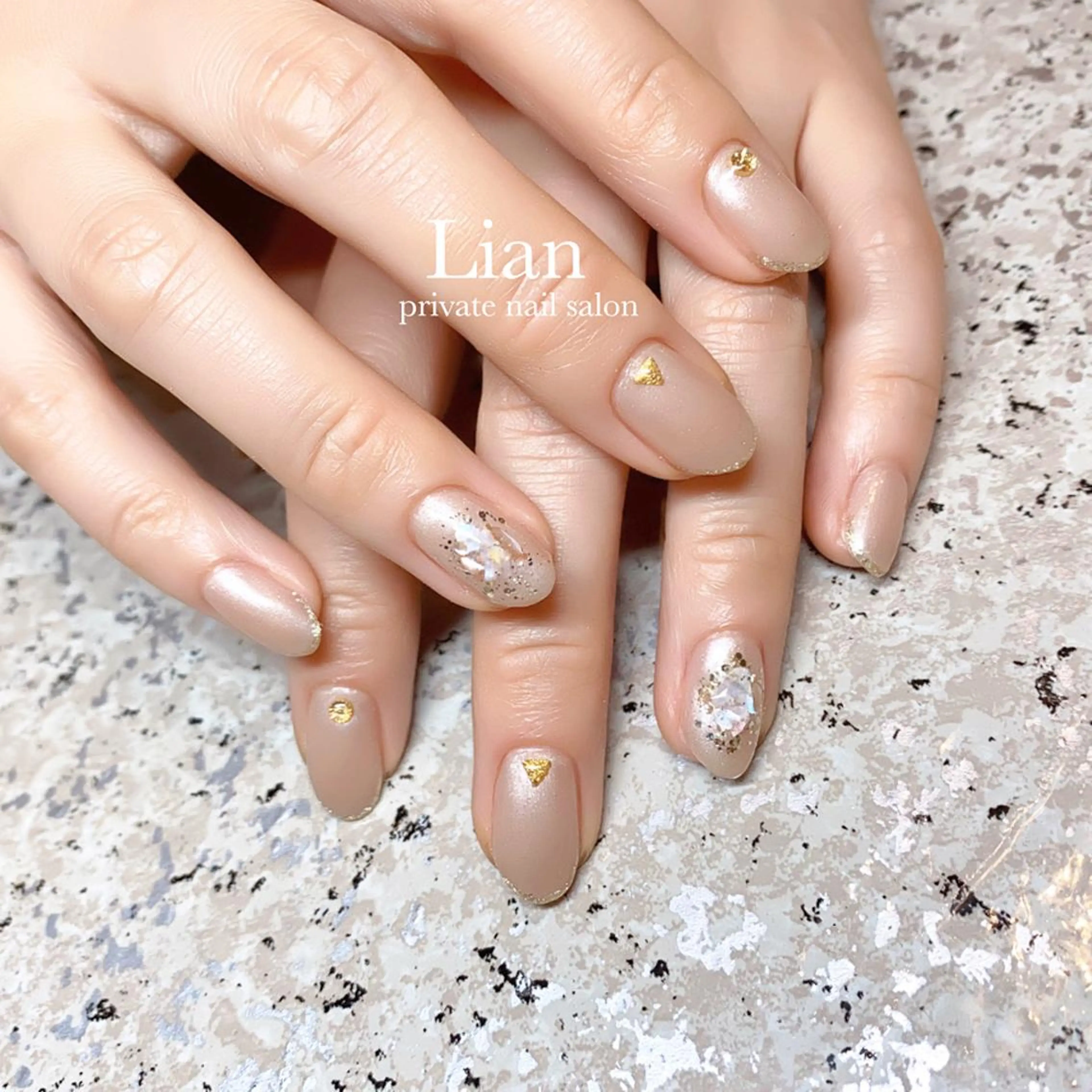 ネイル フレンチネイル シンプルネイル nailsalon Lenoaのネイルデザイン