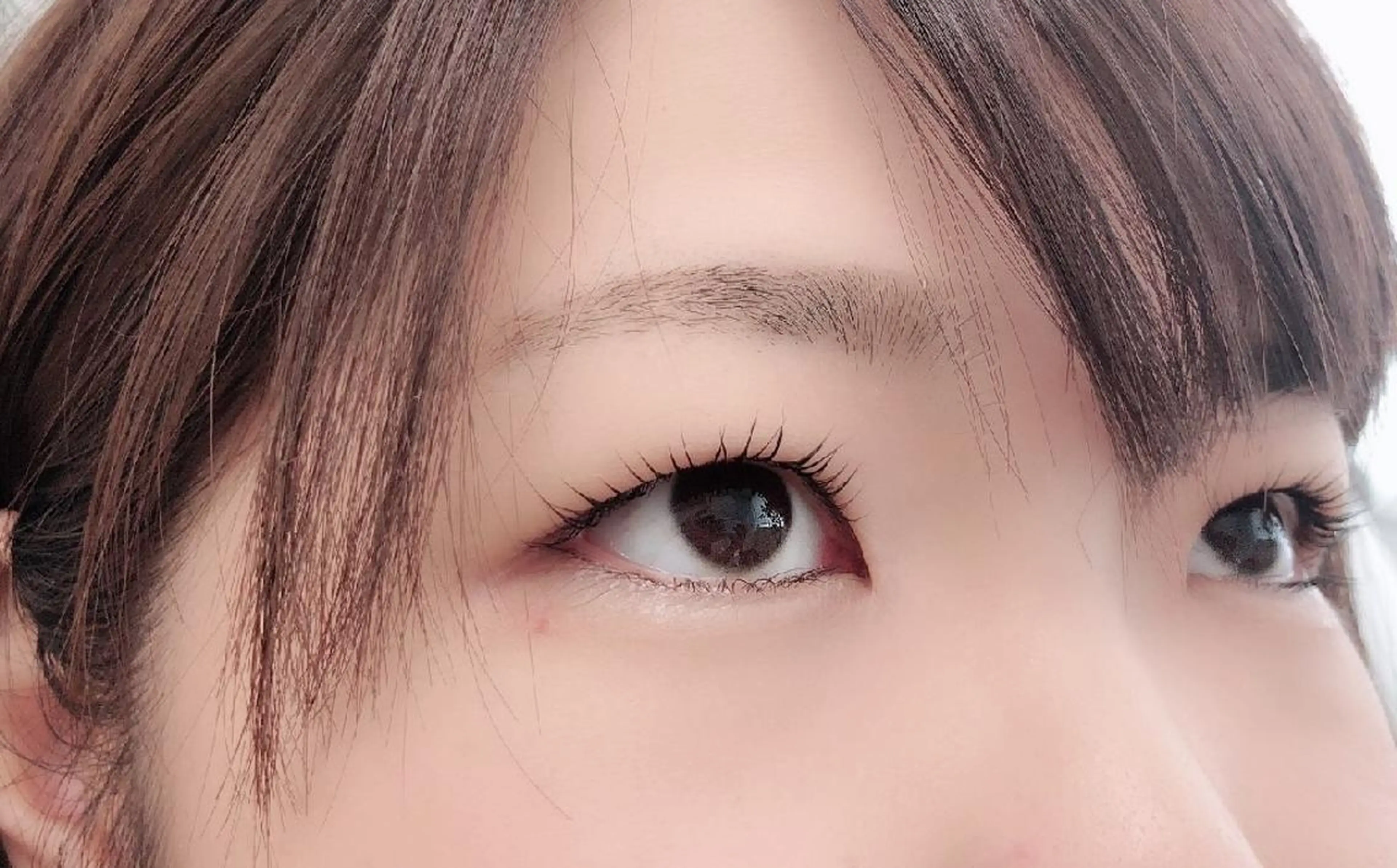 マツエク・マツパ 付け放題 フラットラッシュ 下まつげエクステ 一重×まつ毛パーマ ボリュームラッシュ 吉岡 ゆうなのマツエク・マツパデザイン