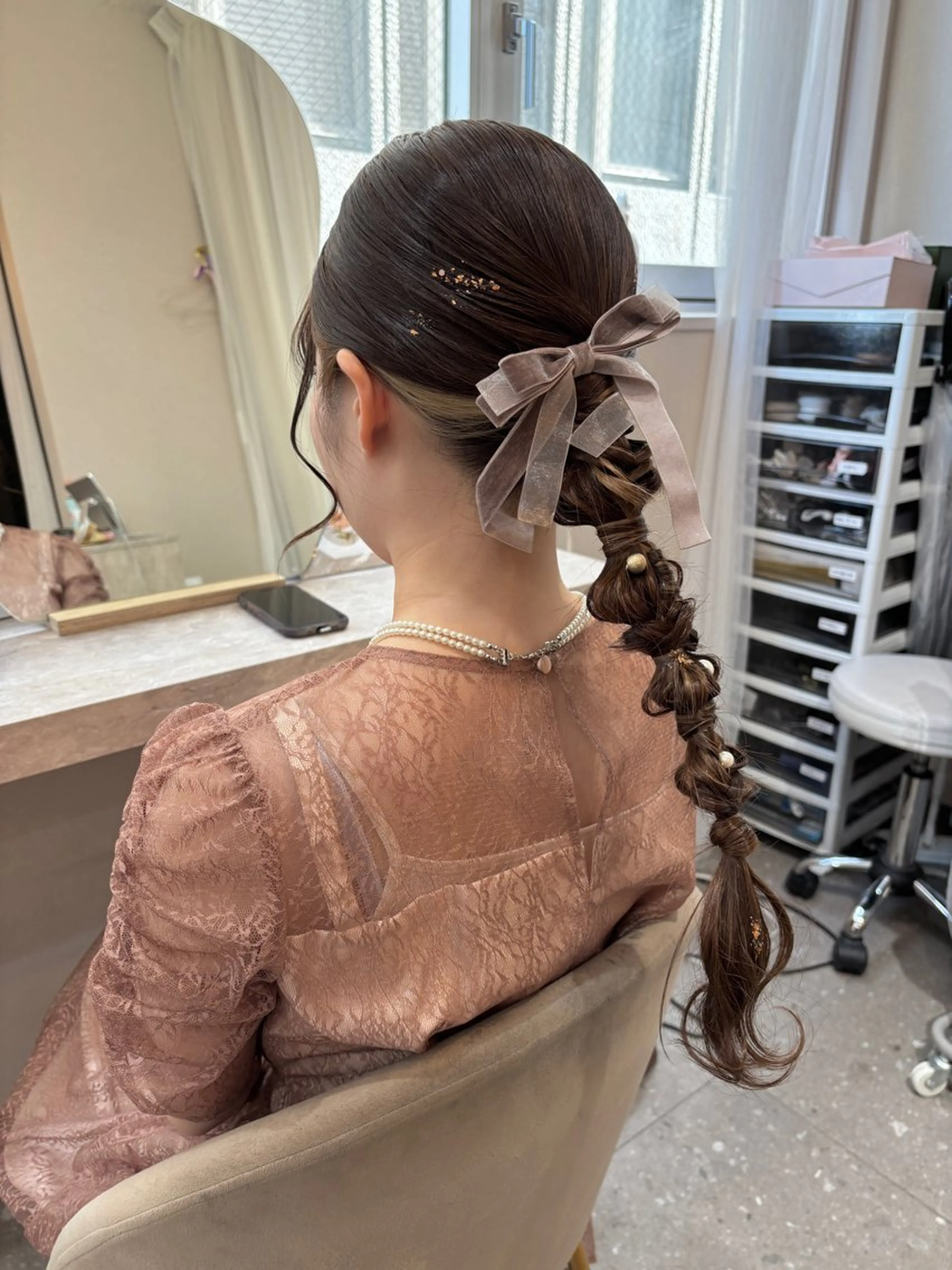 ヘアアレンジ Mila hinaのヘアスタイル