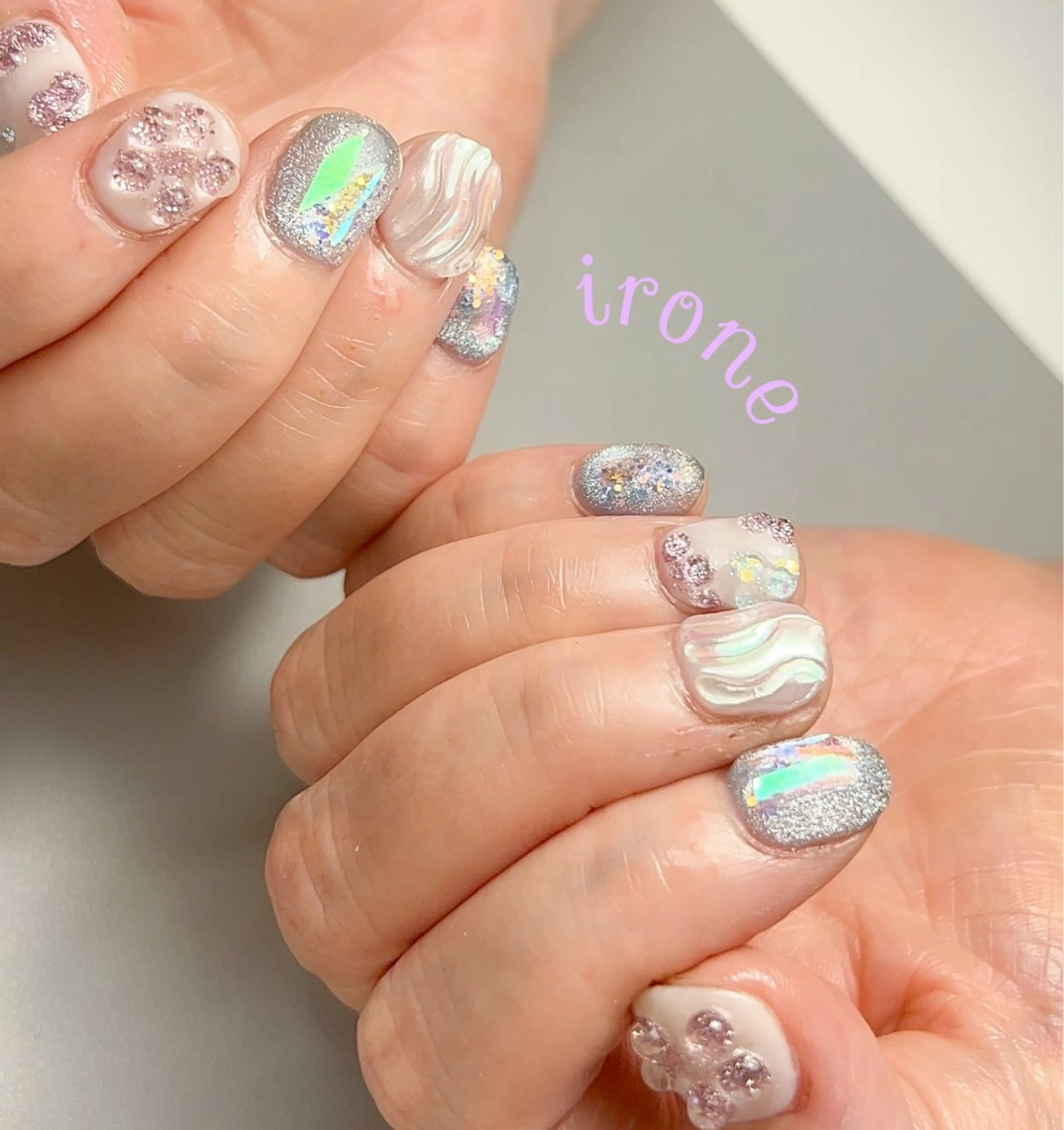 ネイル 小さなサロン ironeのネイルデザイン