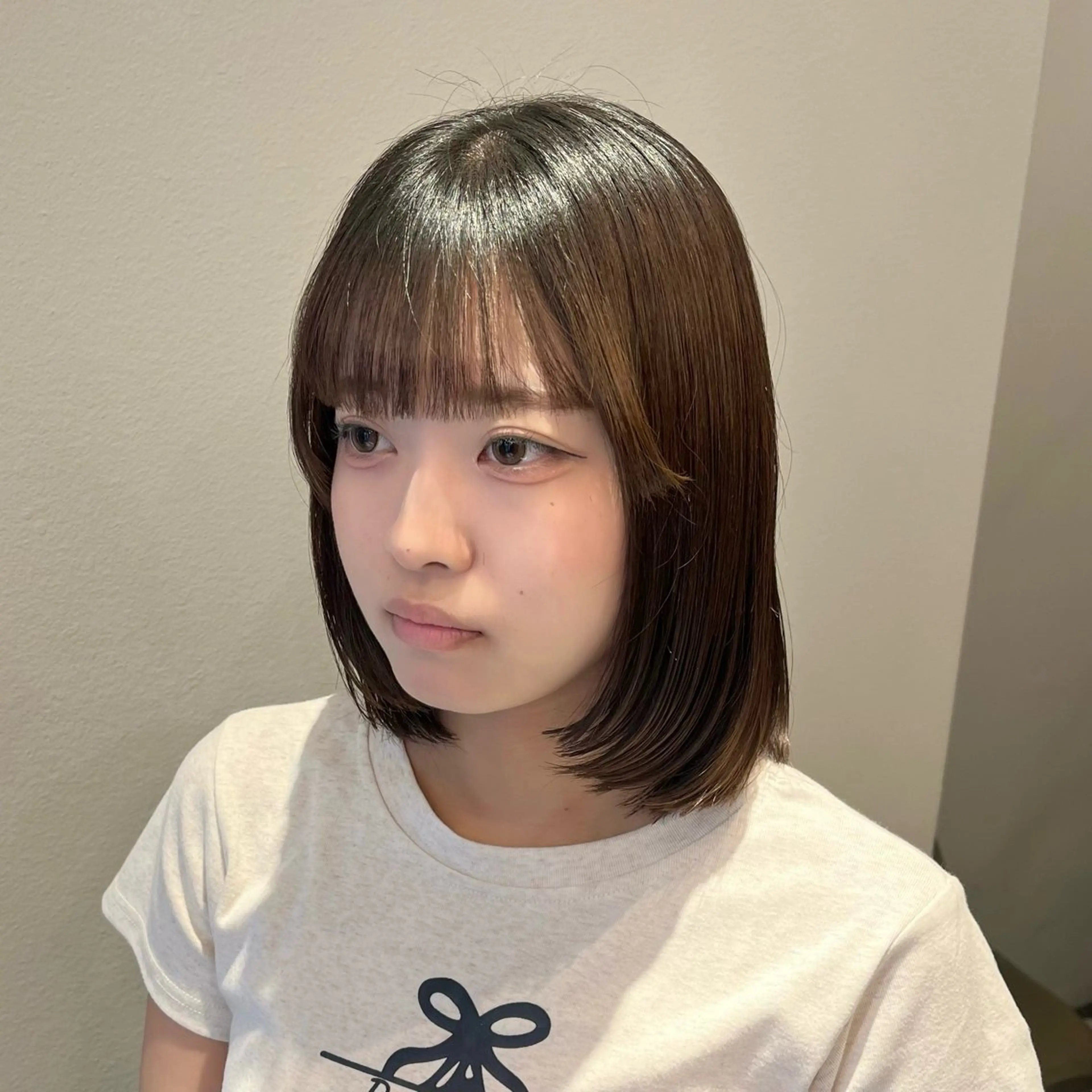 カット 顔周り/ガーリー /ヘアメ/あつはのヘアスタイル