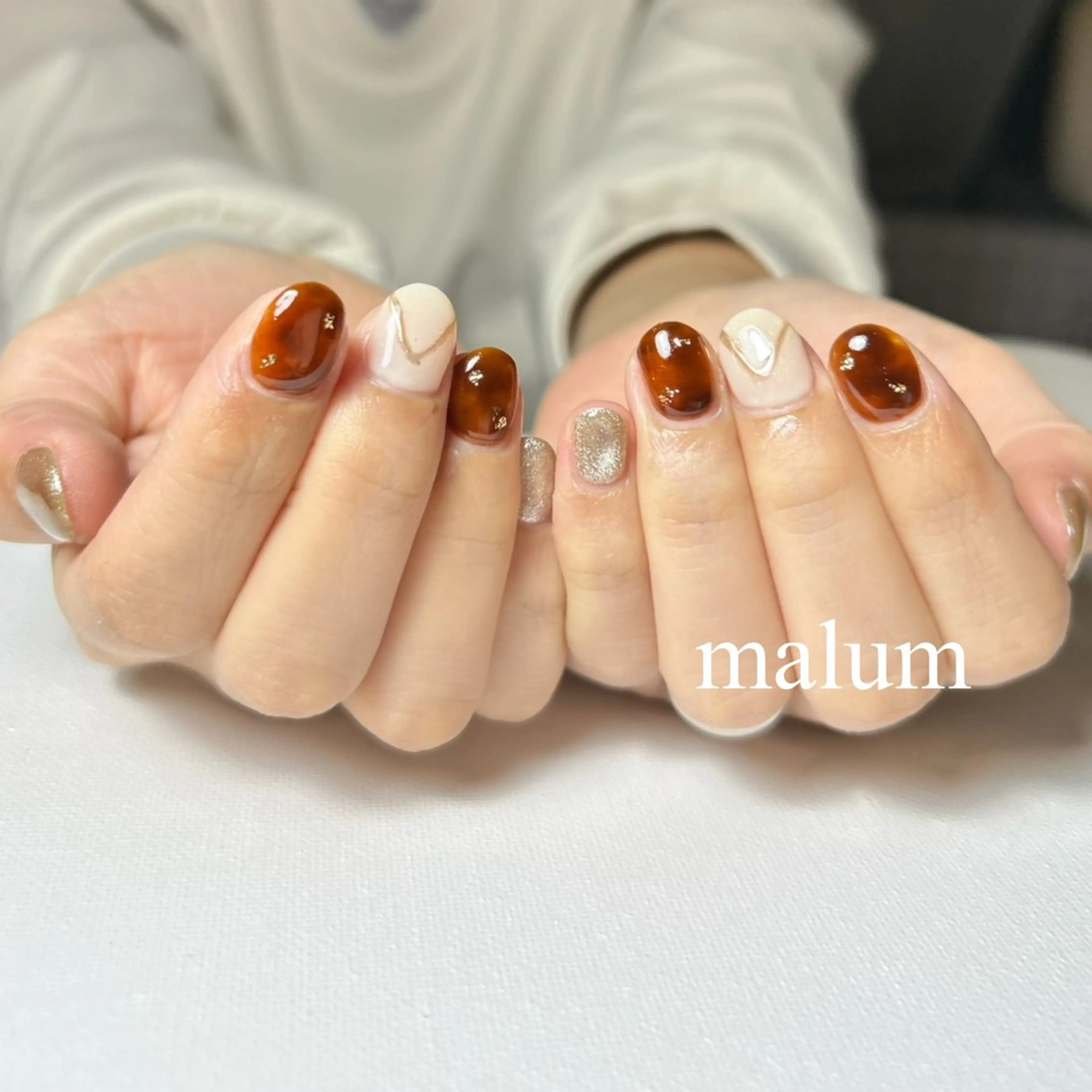 ネイル ハンドネイル malum nailのネイルデザイン
