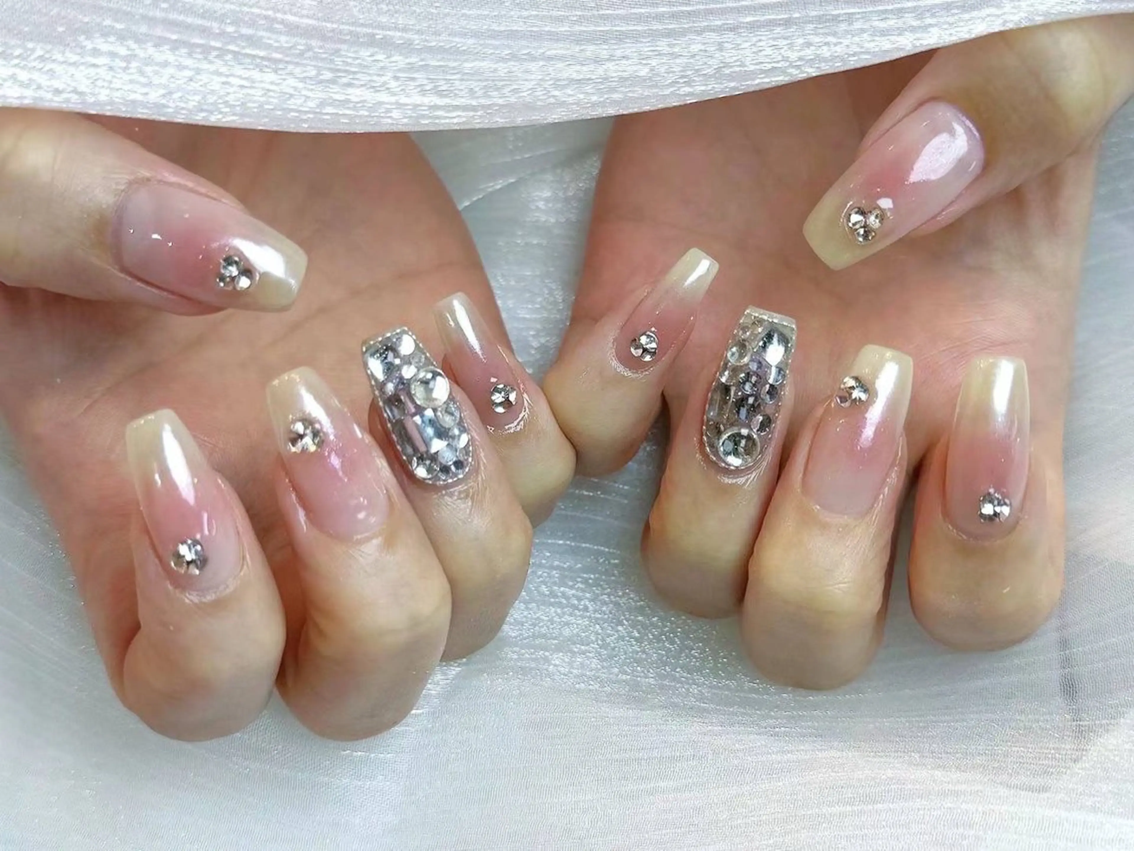 ネイル アートネイル チークネイル フラワーネイル フットネイル ジェルネイル Babarla nailのネイルデザイン