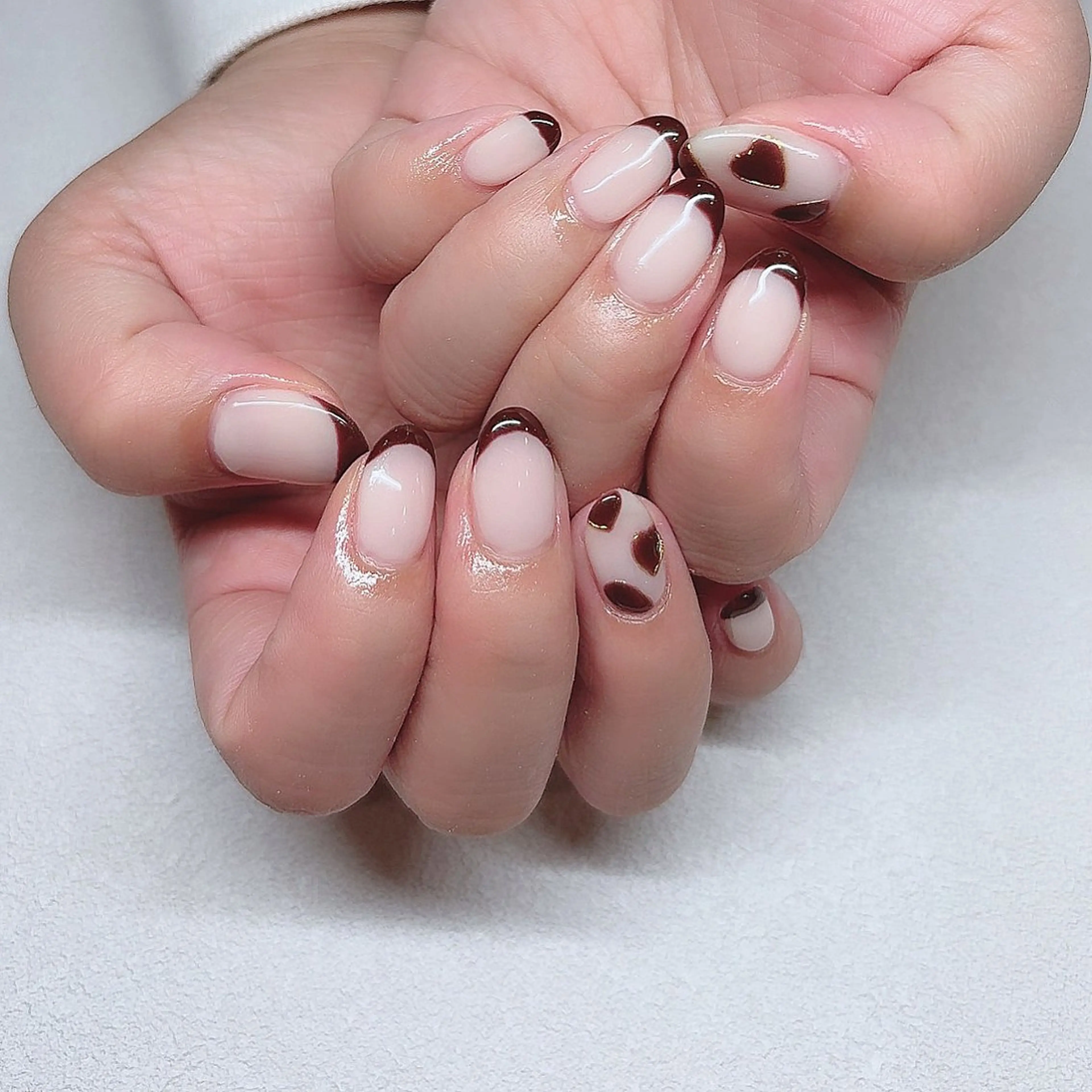 ネイル 西大分S.Nail 𓏲⋆🪸.⋆⸜🫧のネイルデザイン