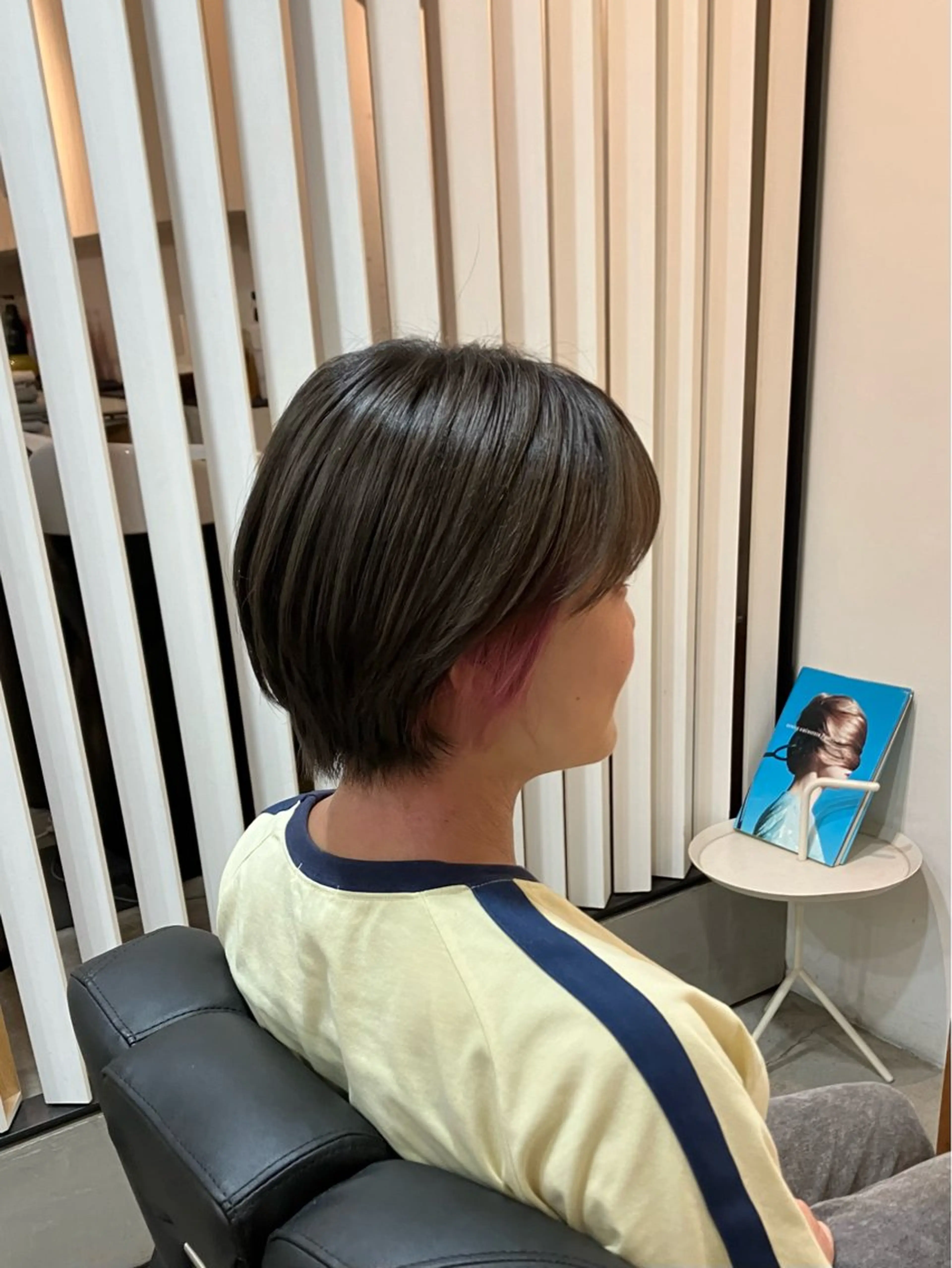 カラー ミストバング フェイスフレーミング ピンクカラー ヘアカラー Liike所属・🎀透明感カラー🎀 Yurinoのヘアスタイル