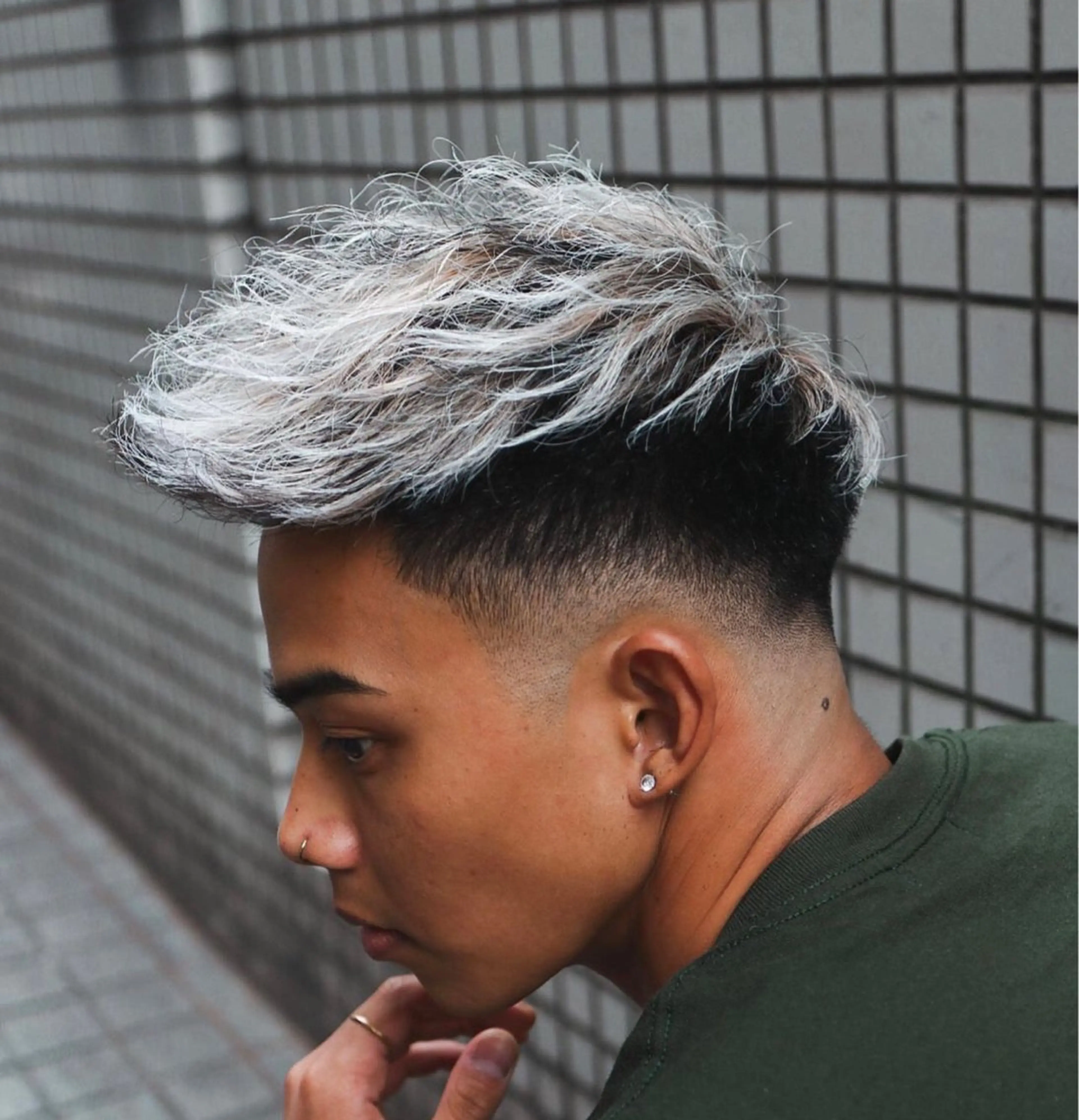 ショート カラー パーマ メンズ 💈men's💈 satoru中目黒のヘアスタイル