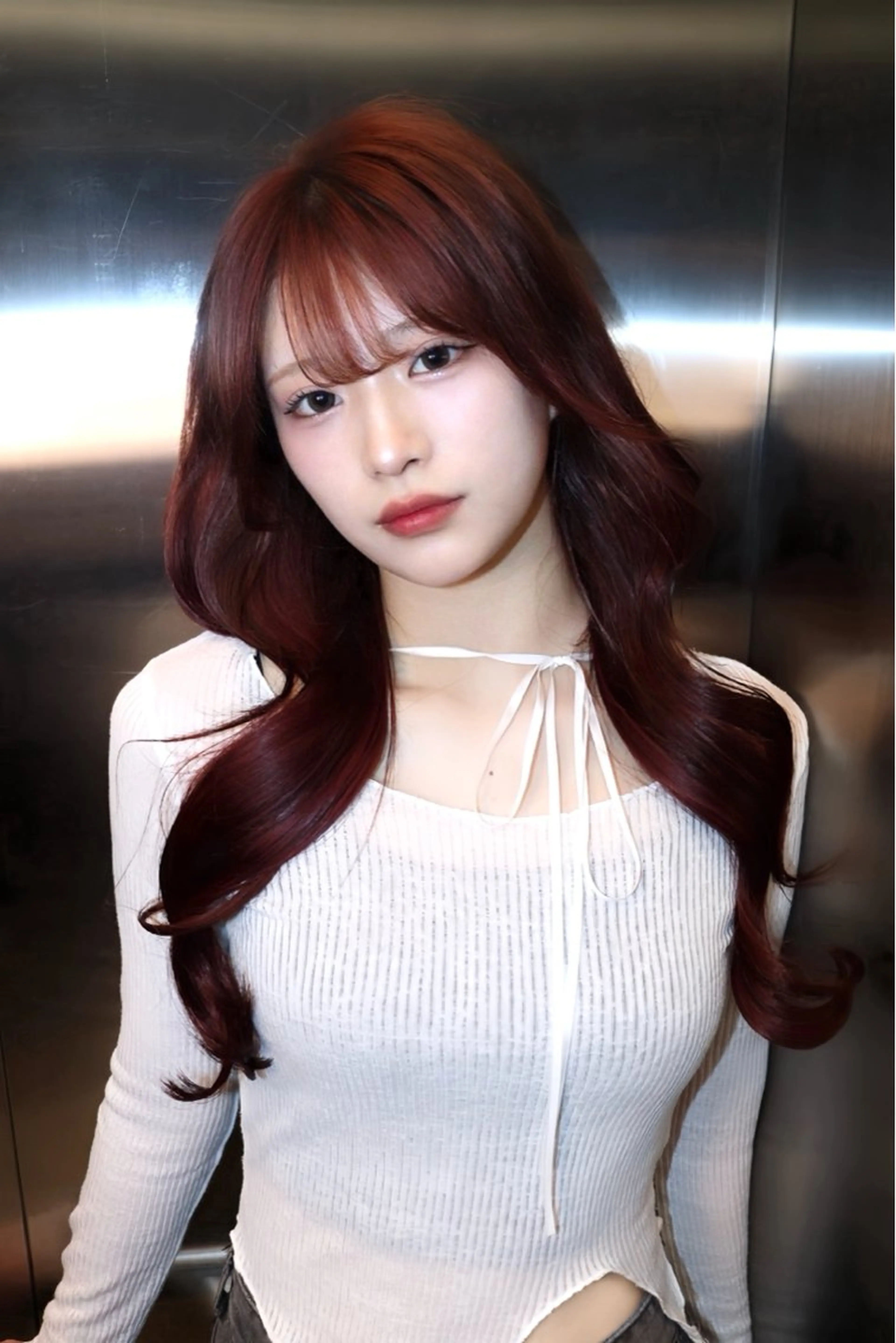 ロング 髙橋 尚也のヘアスタイル