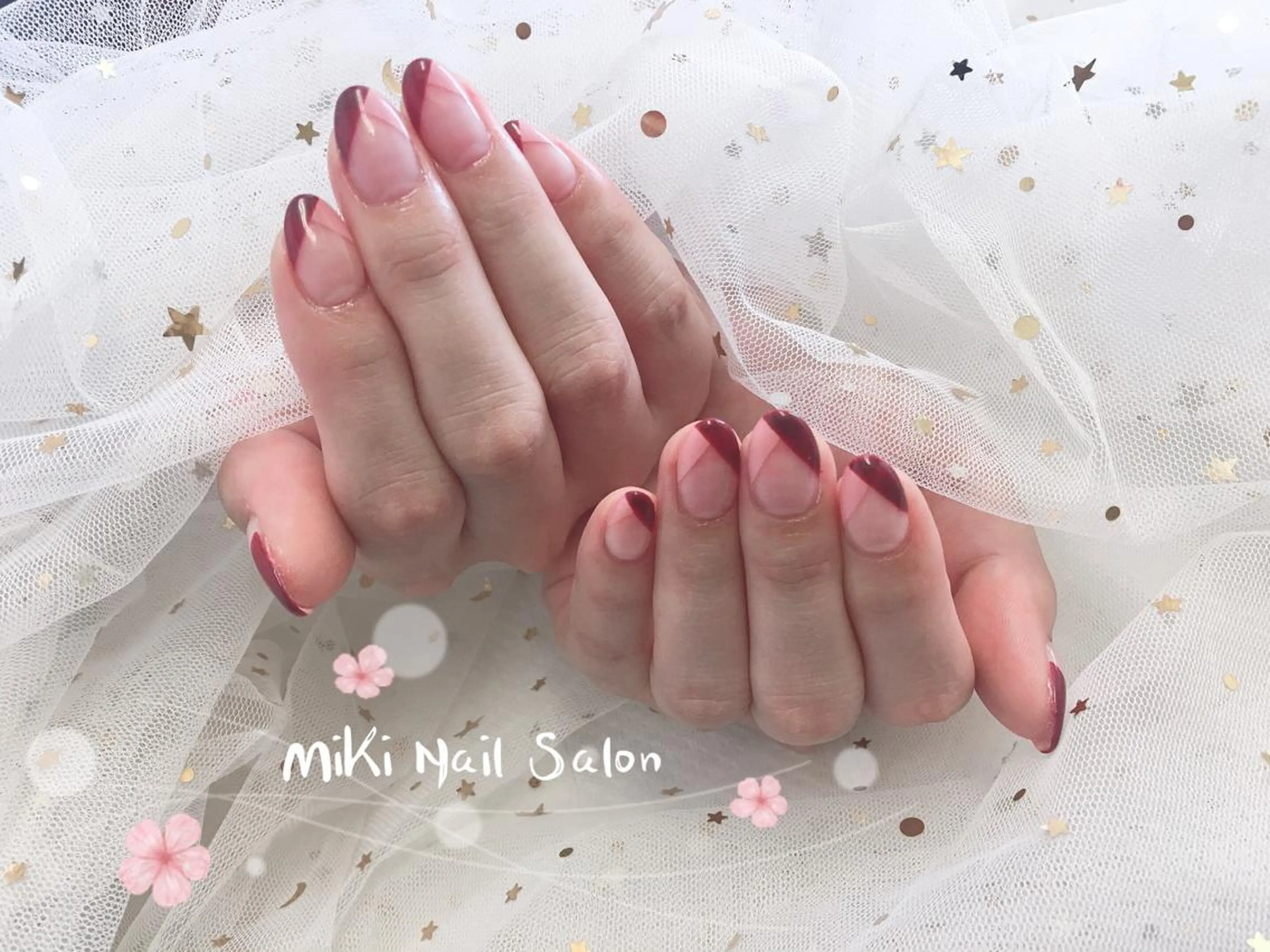 ネイル MiKi Nai池袋 長さだし得意のネイルデザイン