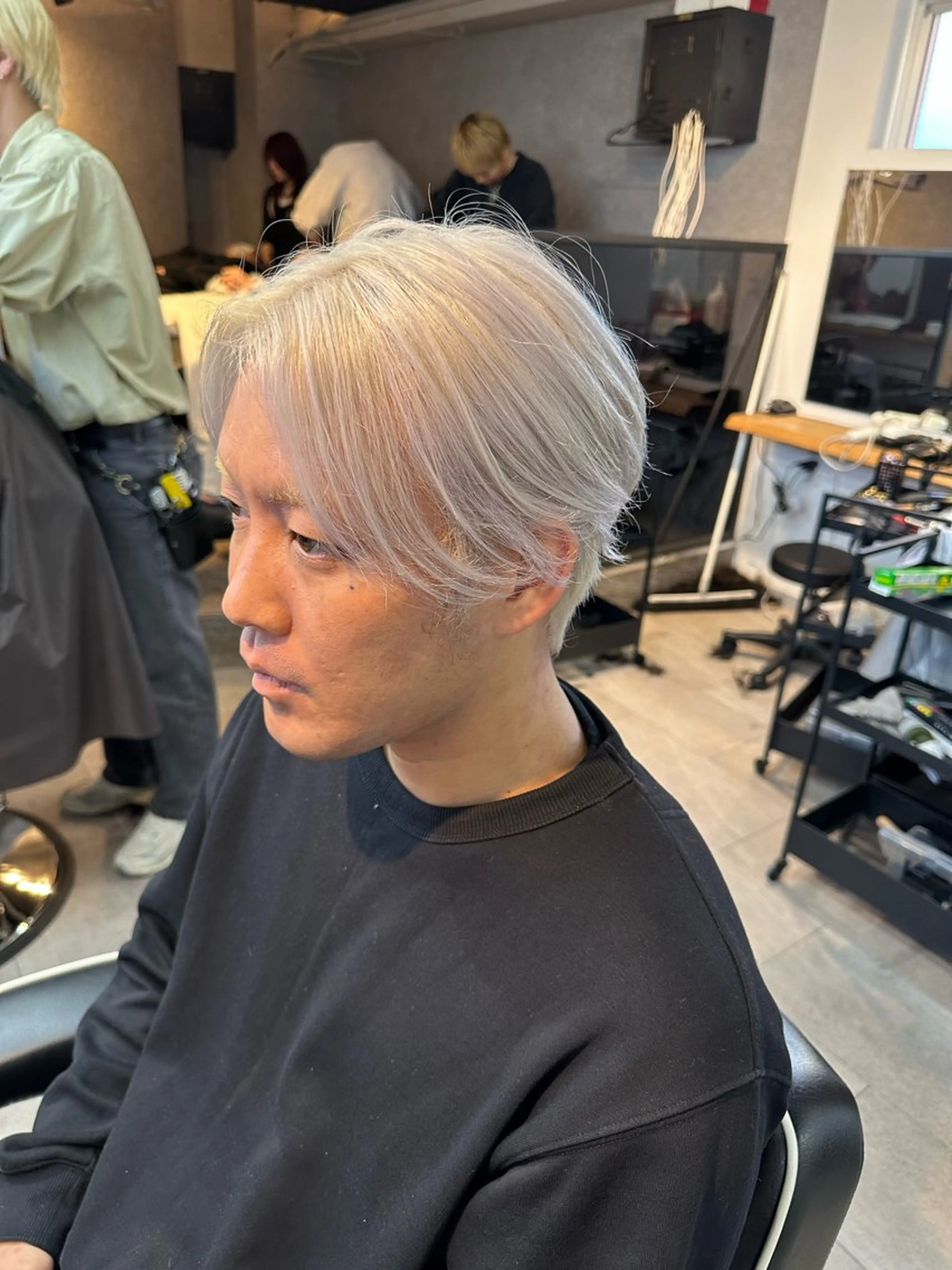 カラー メンズ 🇺🇸大宮パーマ 波巻き/ツイスパのヘアスタイル