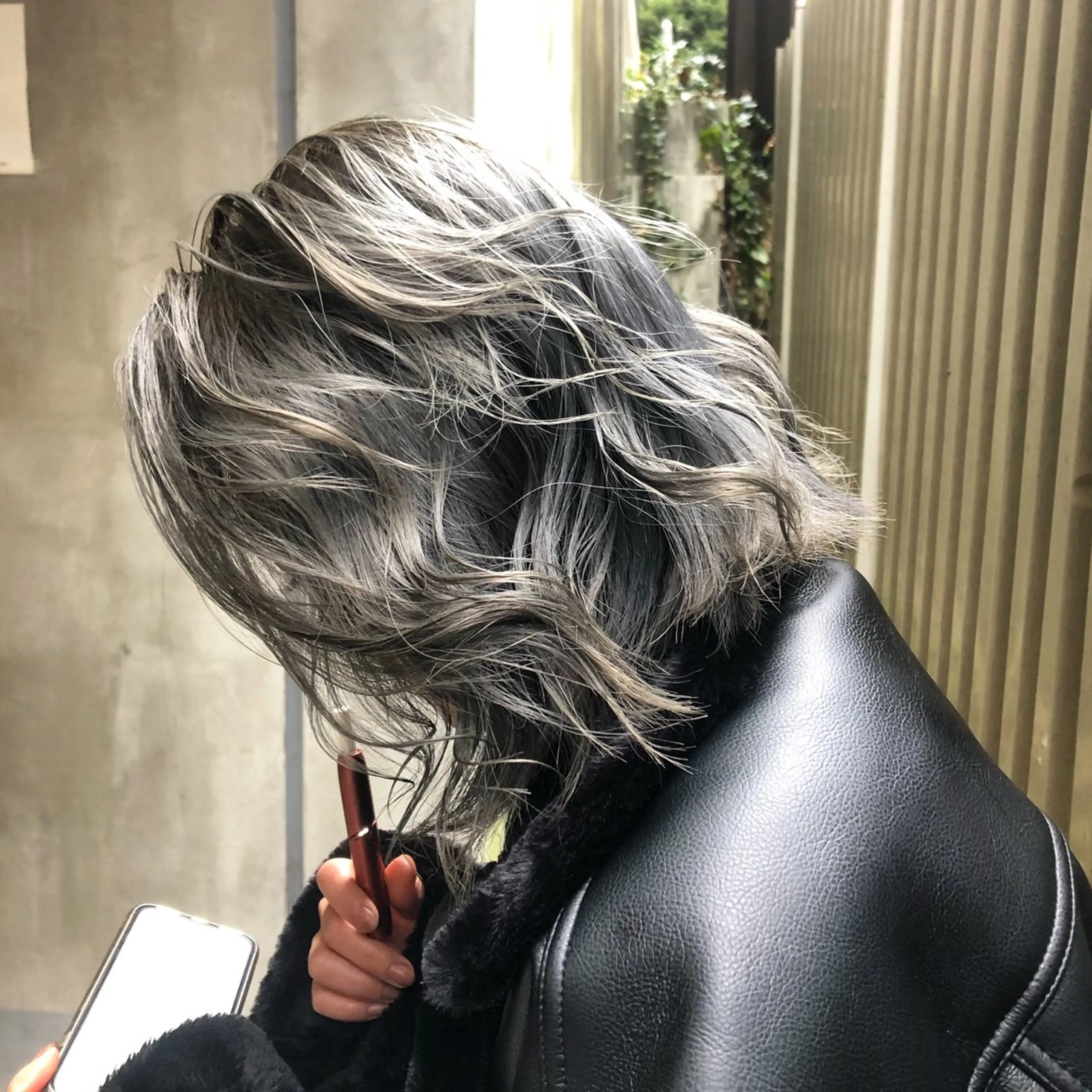 ミディアム カラー カット ヘアカラー トリートメント 🍭透明感カラー 志賀拓海🍬🌈のヘアスタイル