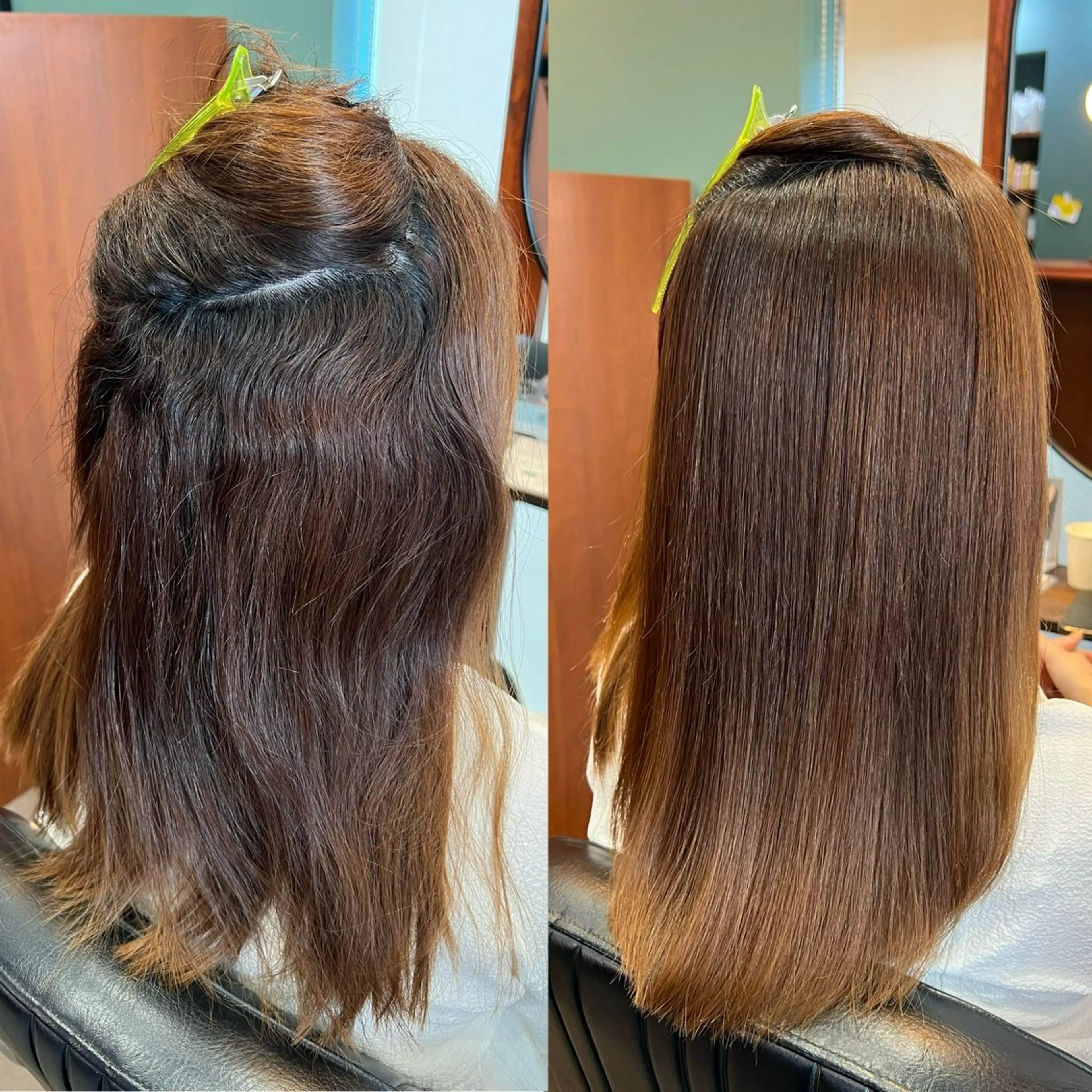 ロング カット 縮毛矯正 トリートメント ヘッドスパ 美髪矯正/髪質改善 🌼 原田 愛弓のヘアスタイル