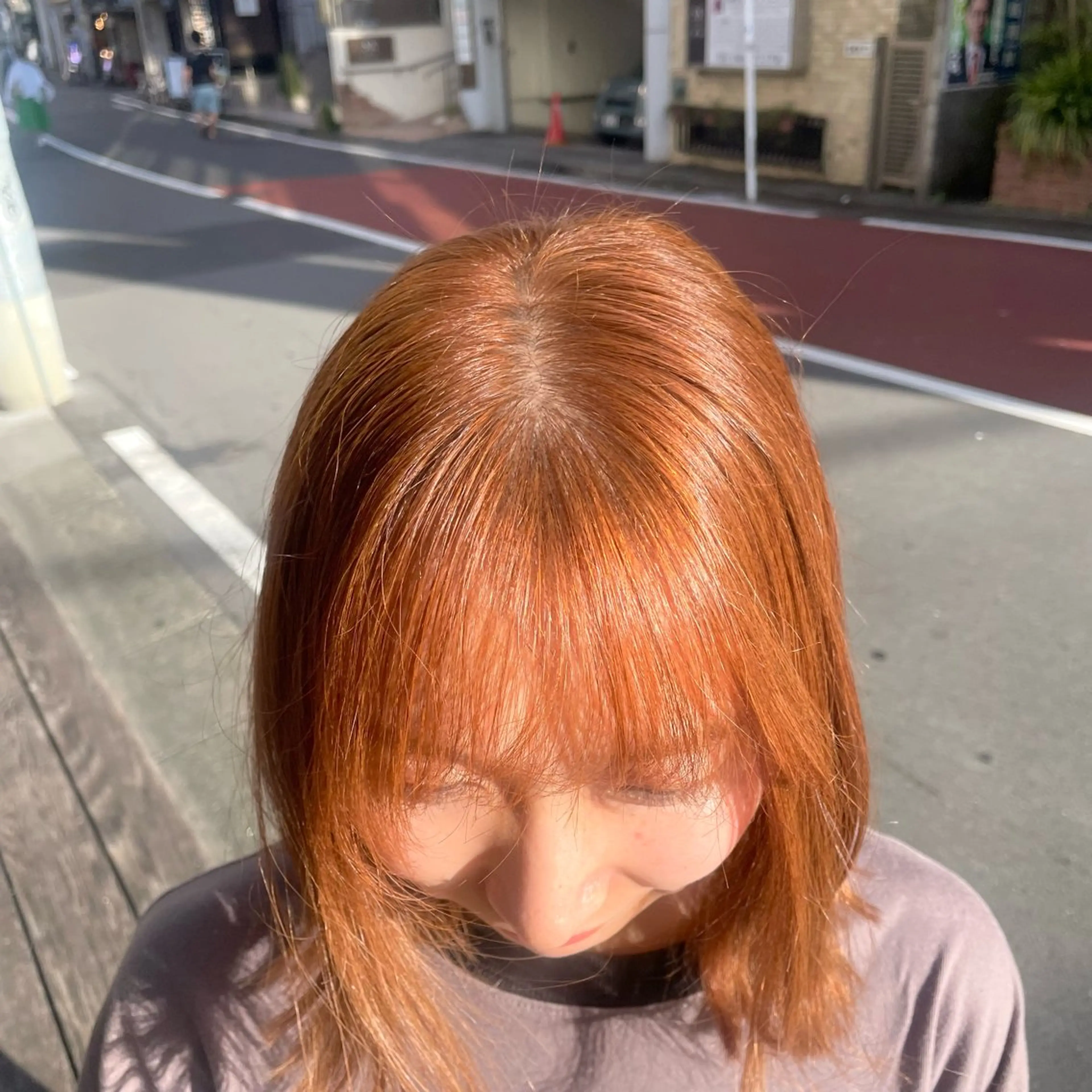 ミディアム カラー カット ヘアカラー トリートメント このみ/髪質改善 /ヘアアレンジ🫧のヘアスタイル