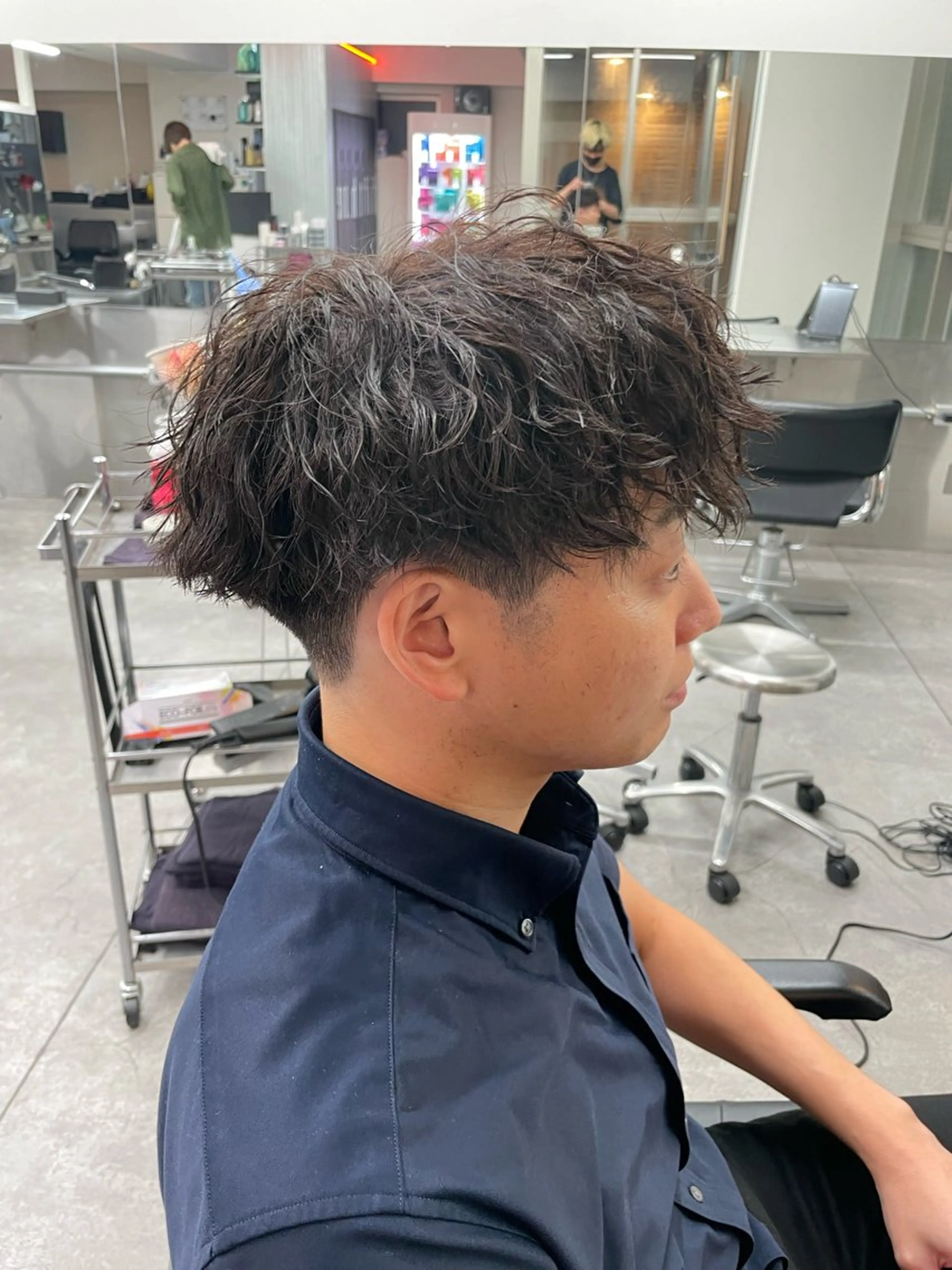 パーマ メンズ カット パーマ 町田エリアＮｏ．１/ パーマ特化/太田京希のヘアスタイル