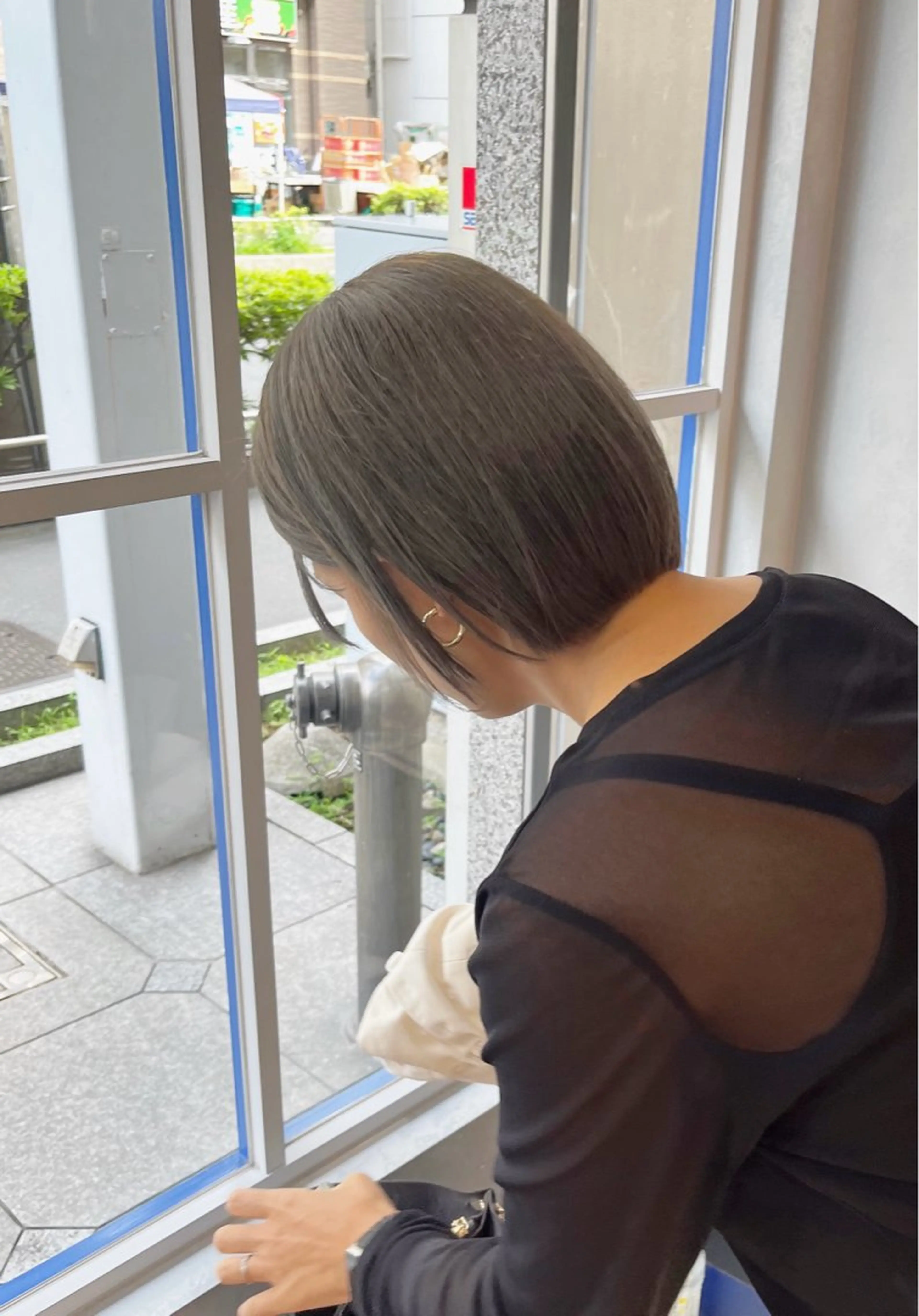 ショート カット ヘアカラー 🦩レイヤー|透明感 カラー🦩makoのヘアスタイル