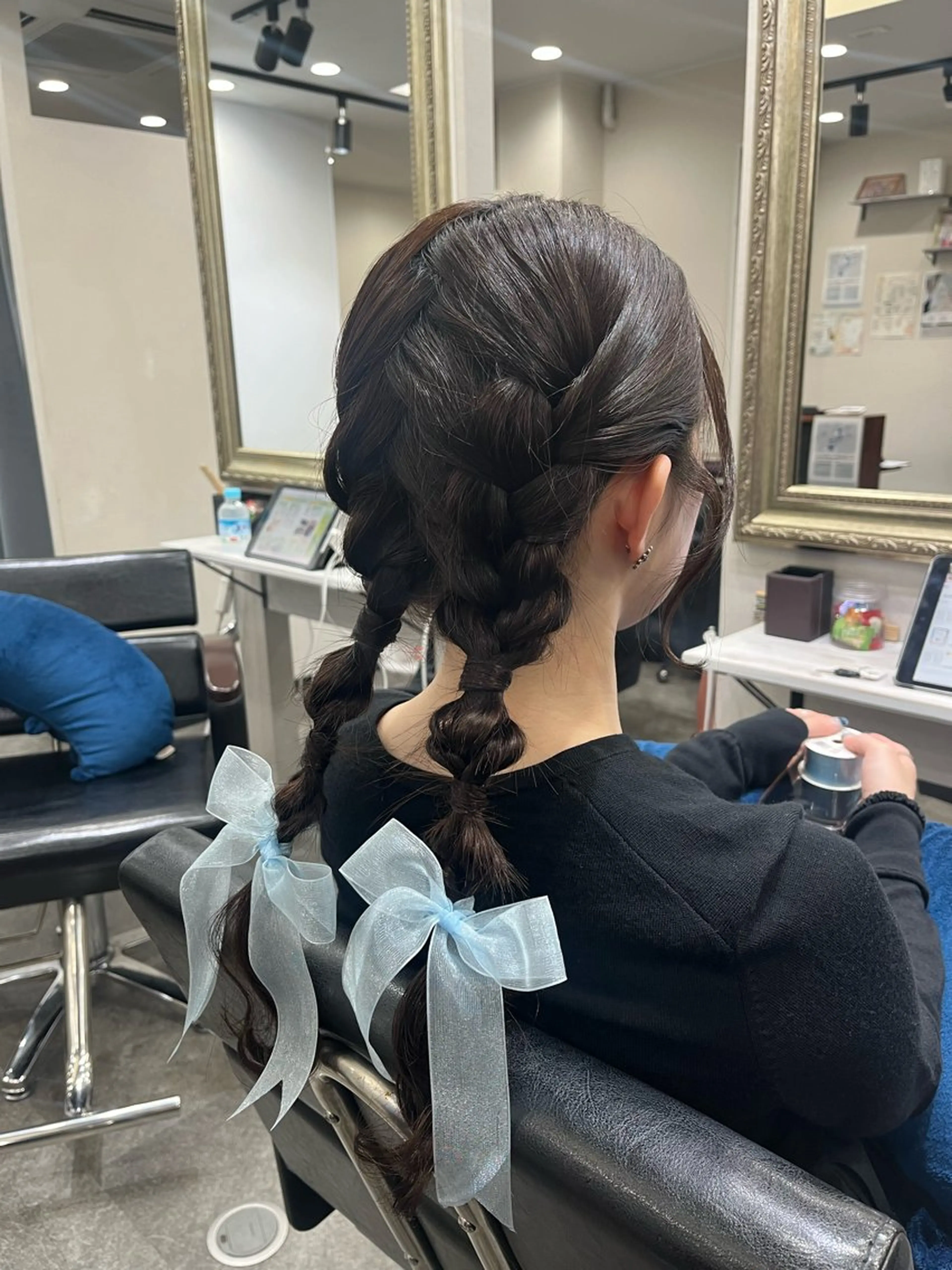 ロング ヘアアレンジ 籾木 美優のヘアスタイル