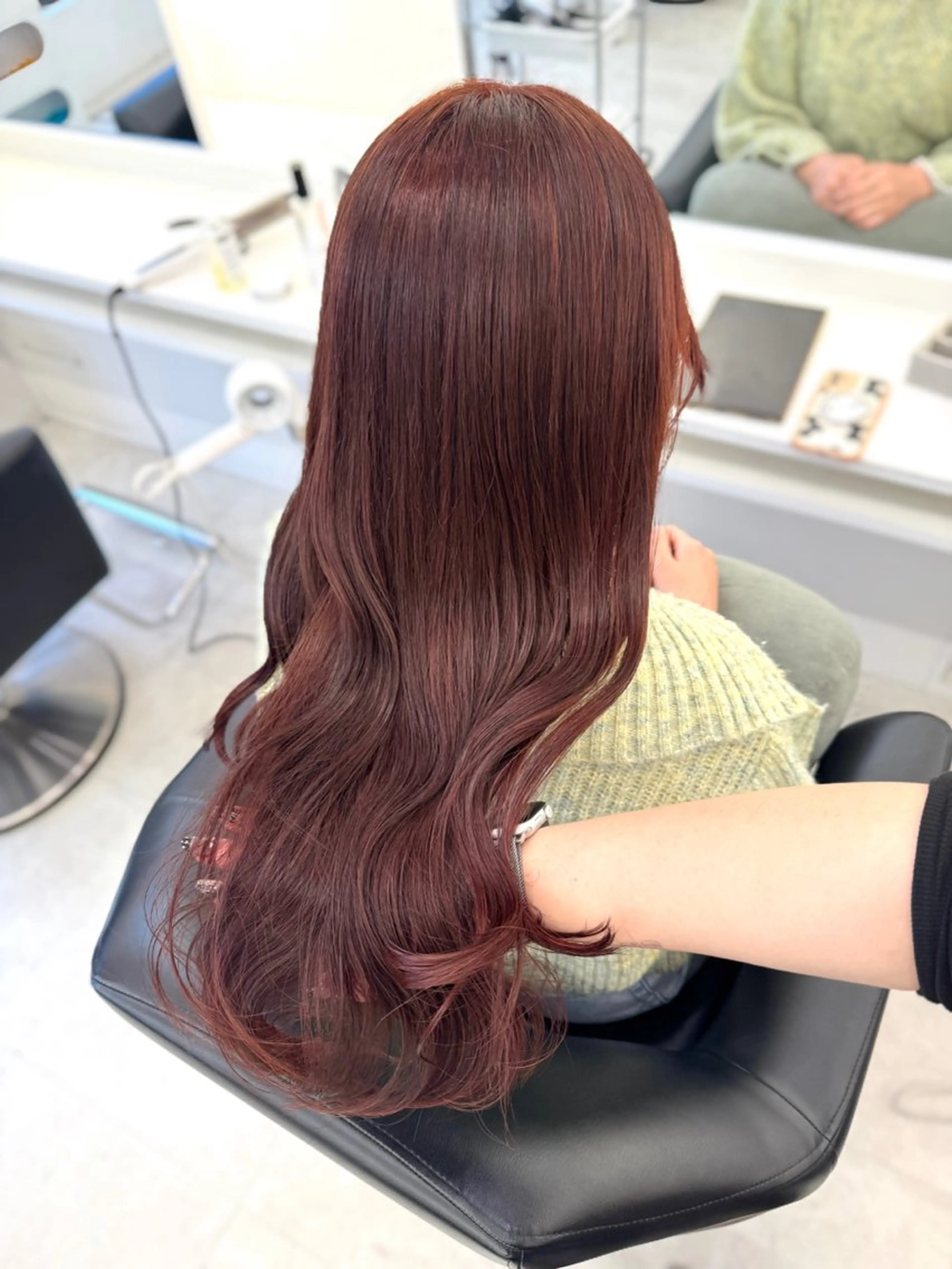 ロング カラー カット ヘアカラー ♡ParveMix NANO♡のヘアスタイル
