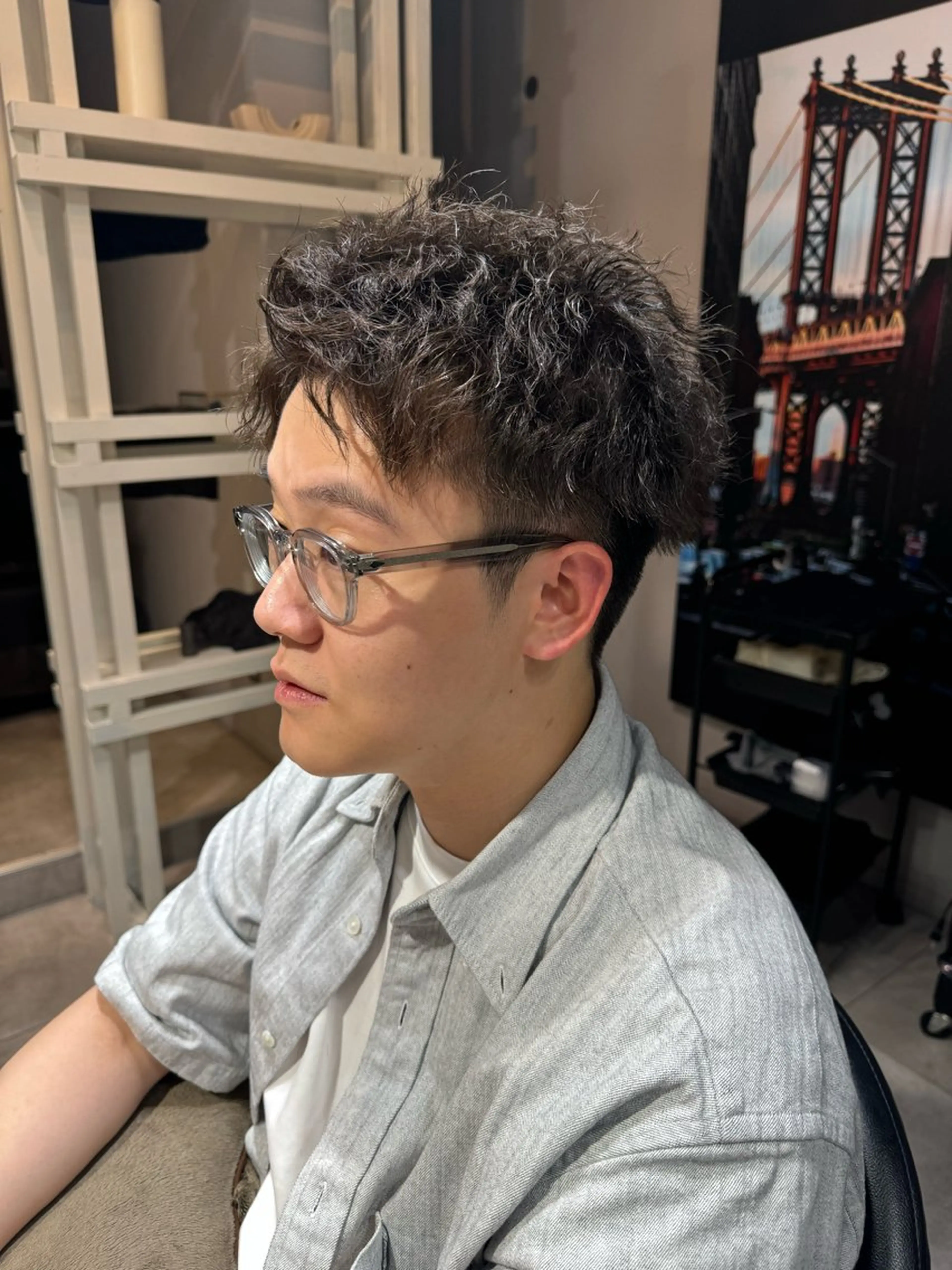 ショート パーマ メンズ メンズショート ショートヘア カット パーマ トリートメント Dxxxx III所属・似合う髪型が 分からない方へのヘアスタイル