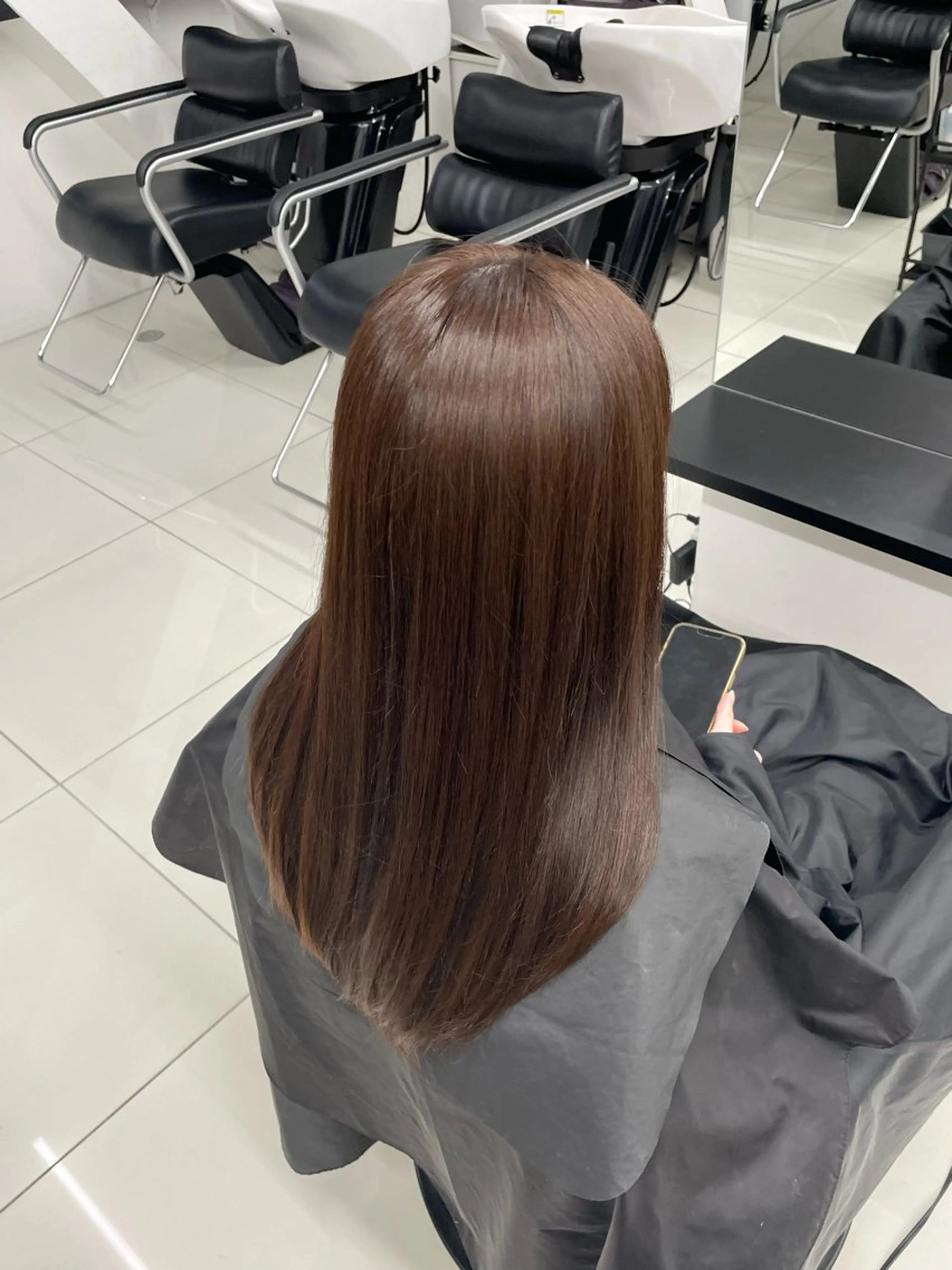 カラー ALIVE 河合優吾のヘアスタイル